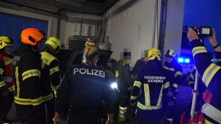 Der Mann konnte schließlich befreit werden.