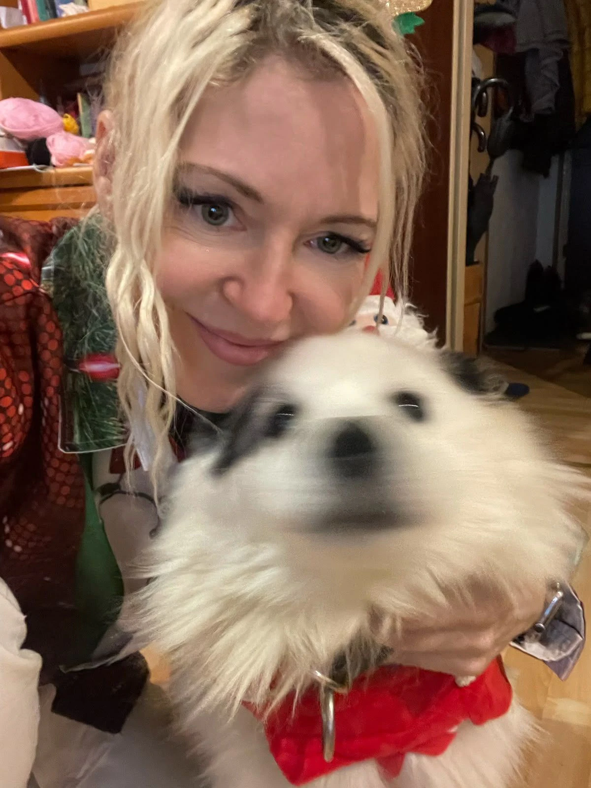 Simone Lugner mit Amy.
