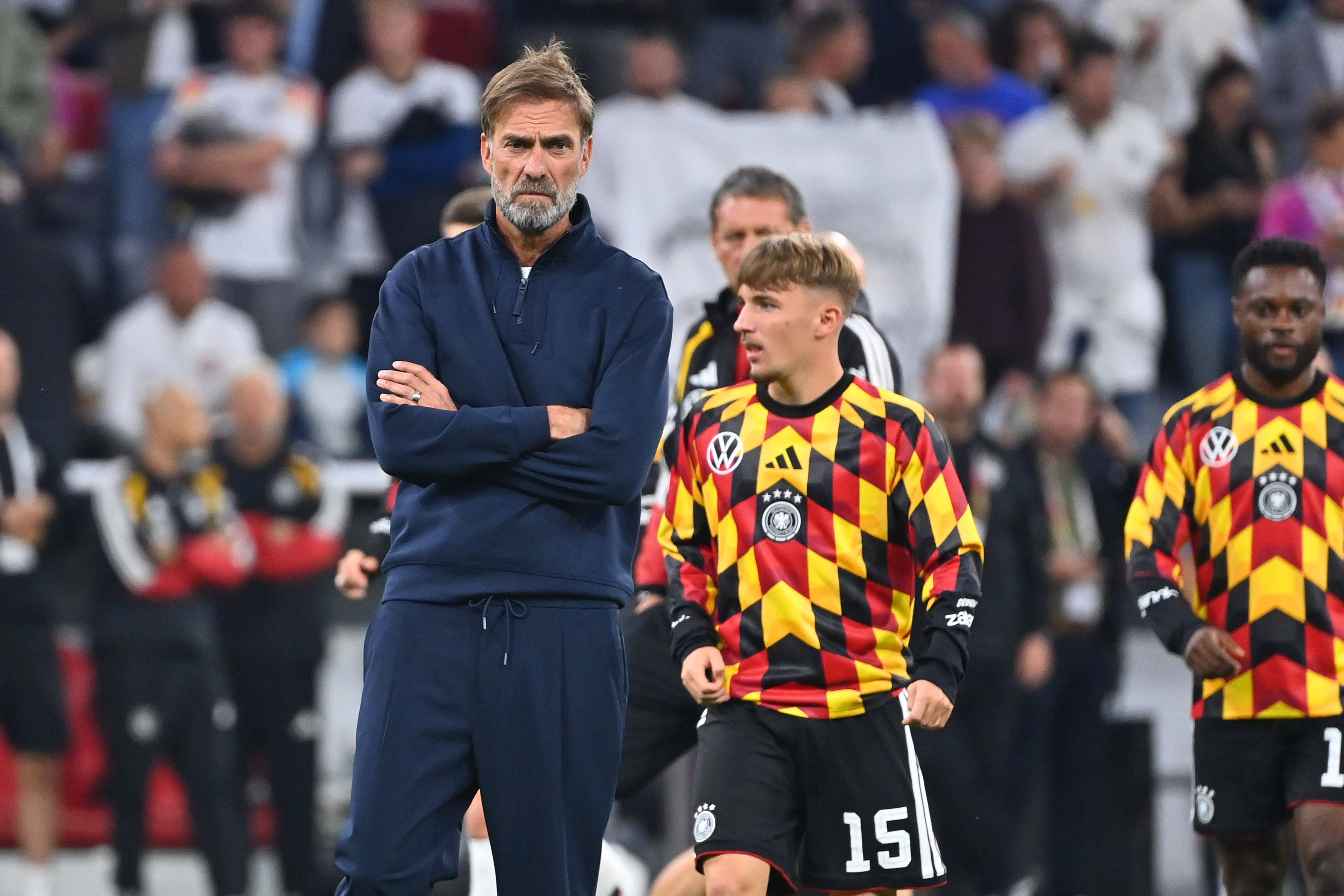 Jürgen Klopp und Lennart Karl