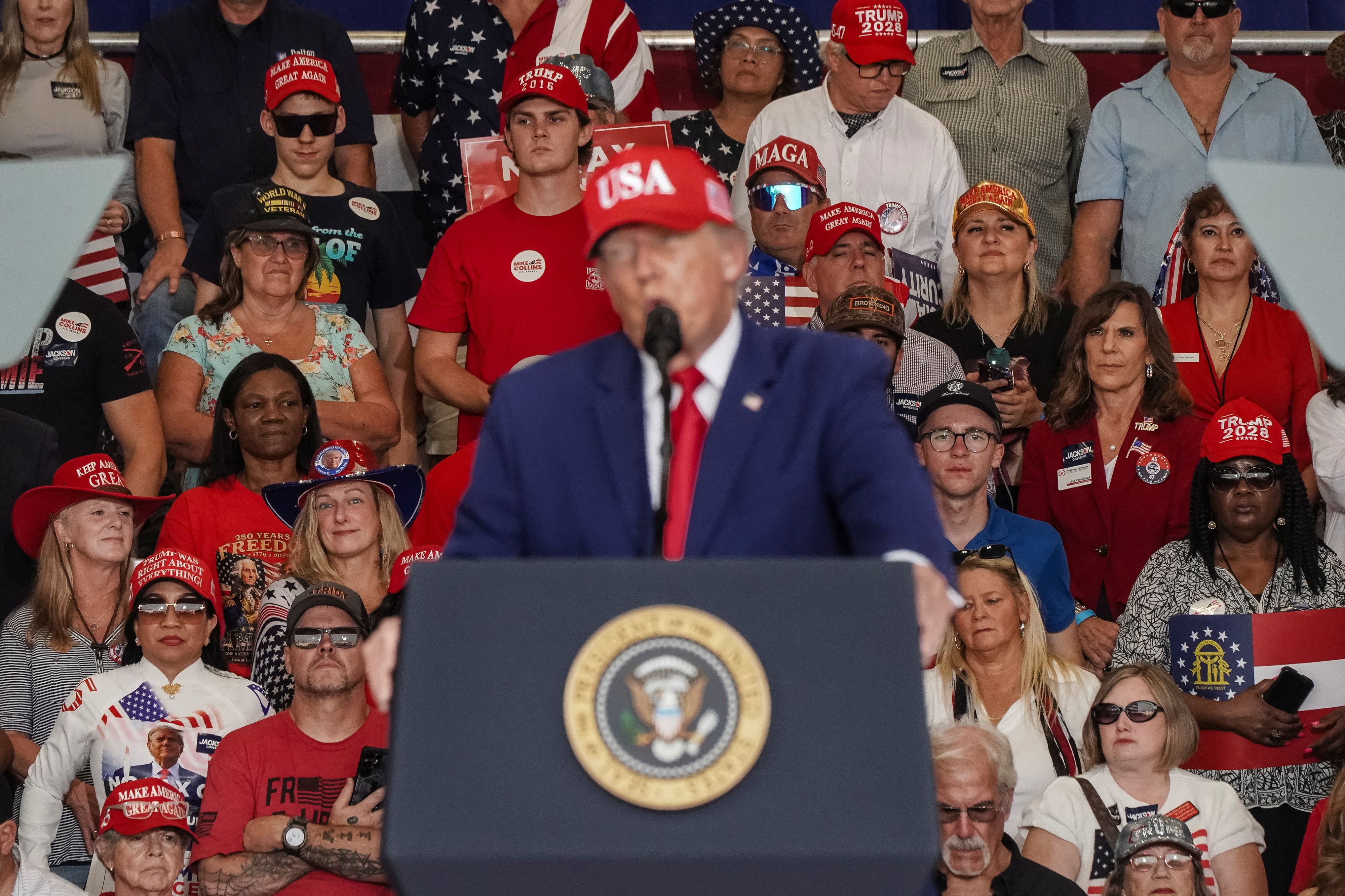 Donald Trump muss um die republikanische Hochburg Texas zittern. 