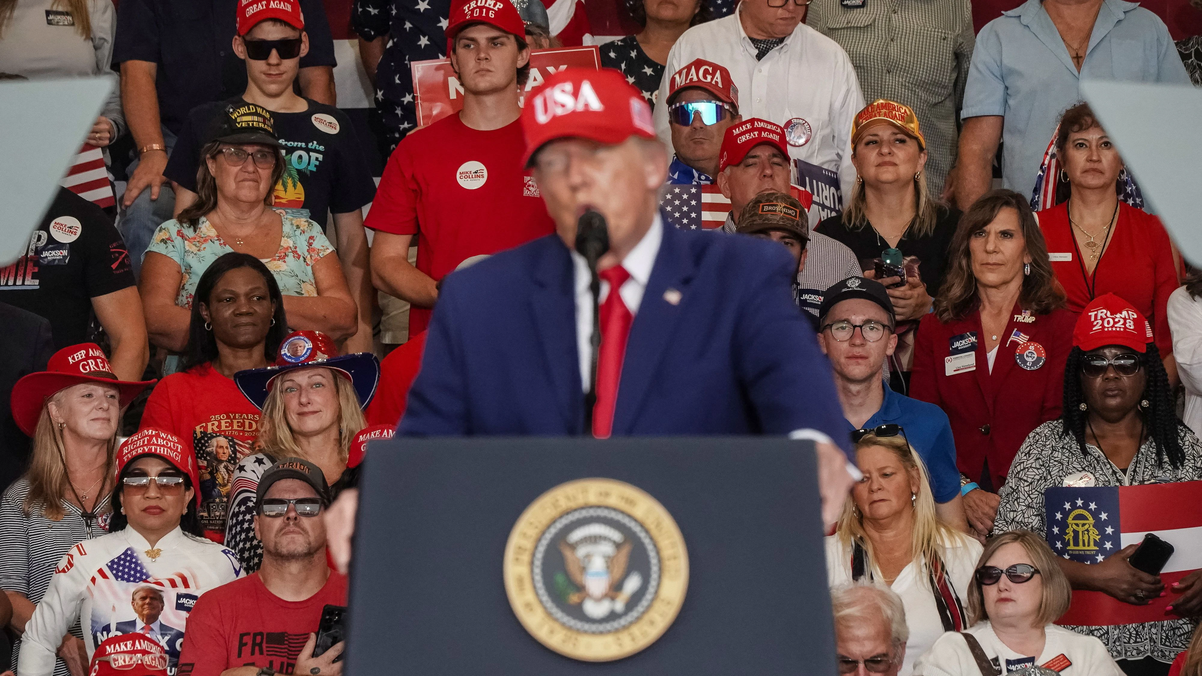 Donald Trump muss um die republikanische Hochburg Texas zittern. 