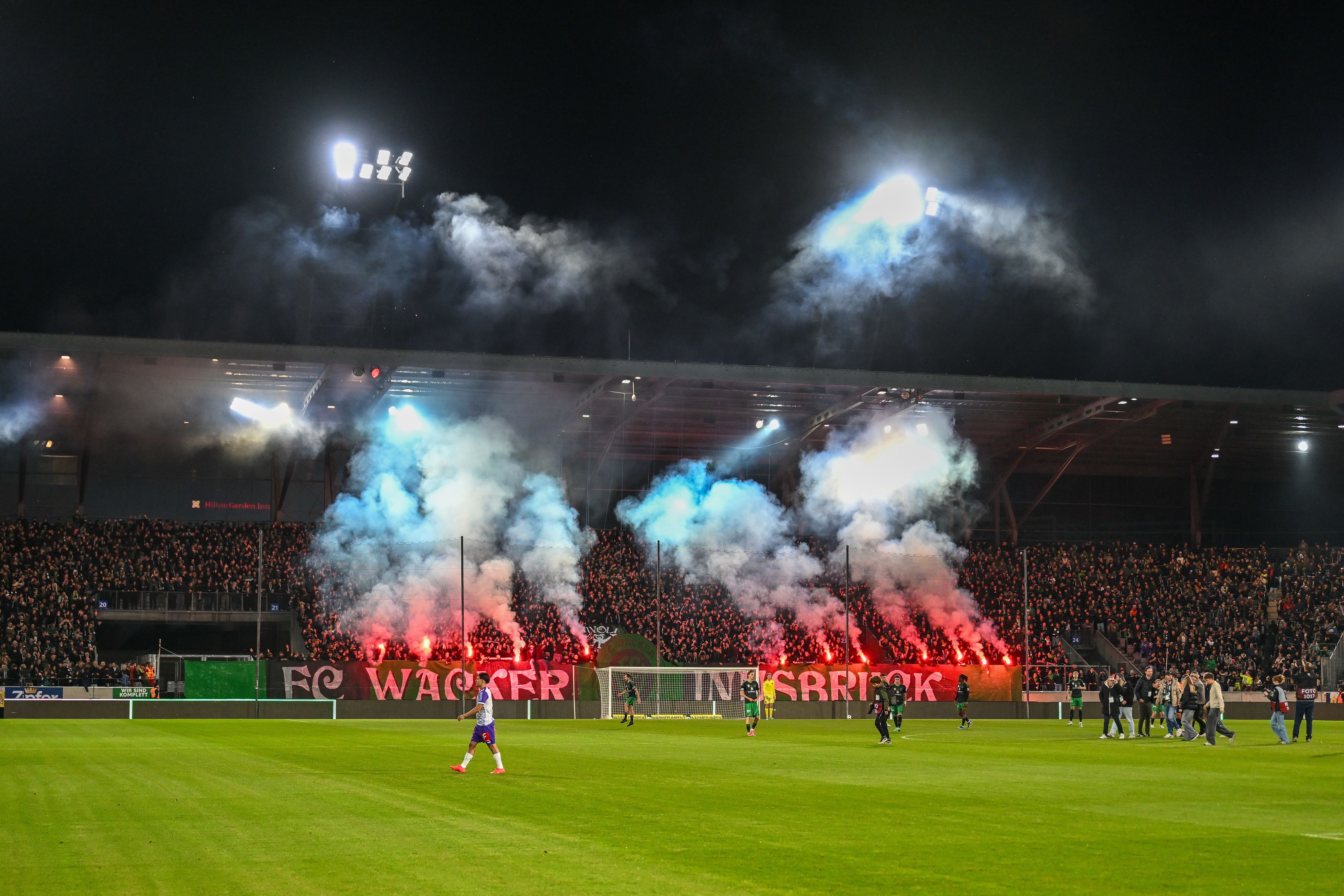 Die Stimmung im Stadion war aufgeheizt.