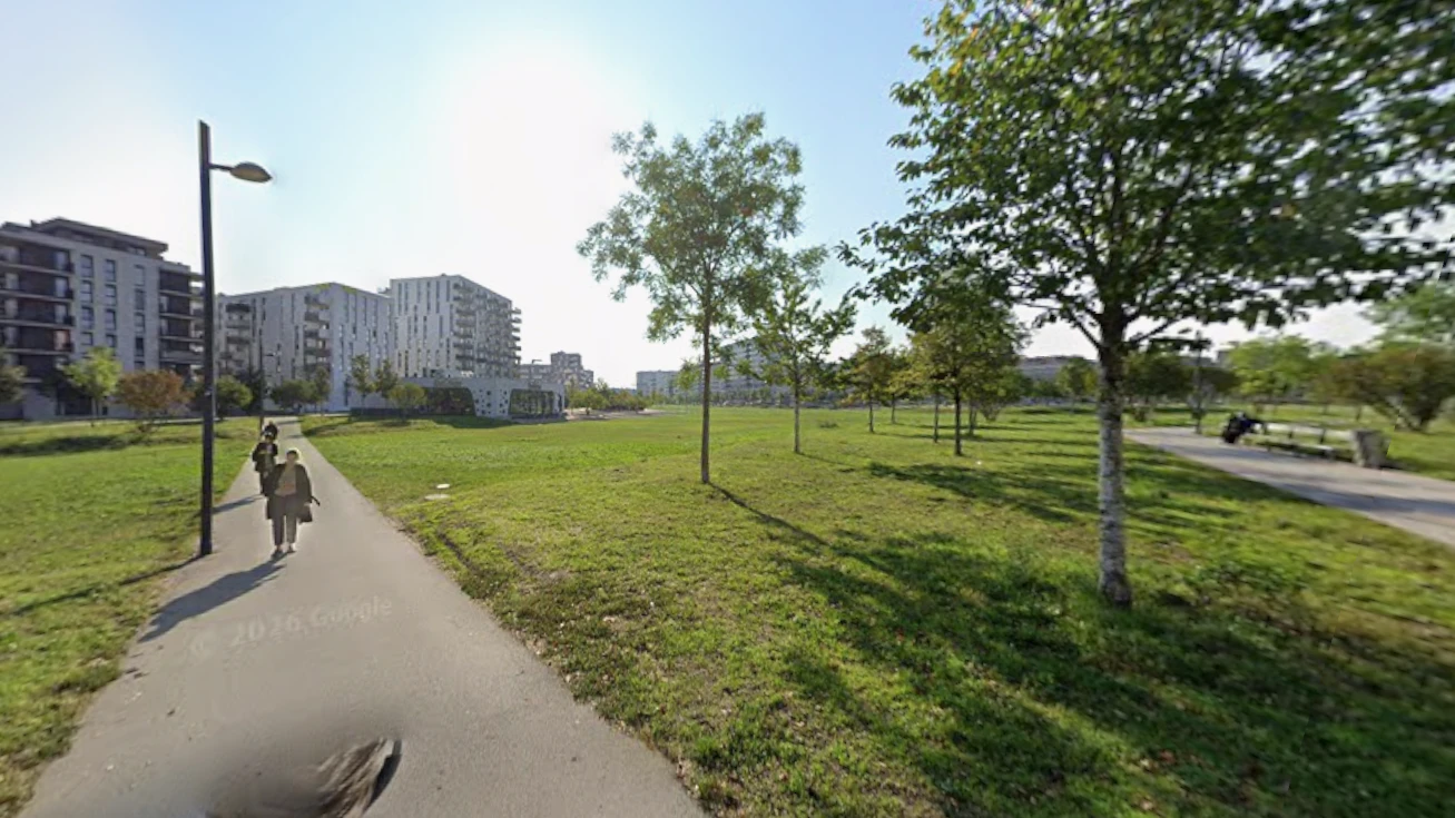 Tatort Helmut-Zilk-Park in Wien-Favoriten