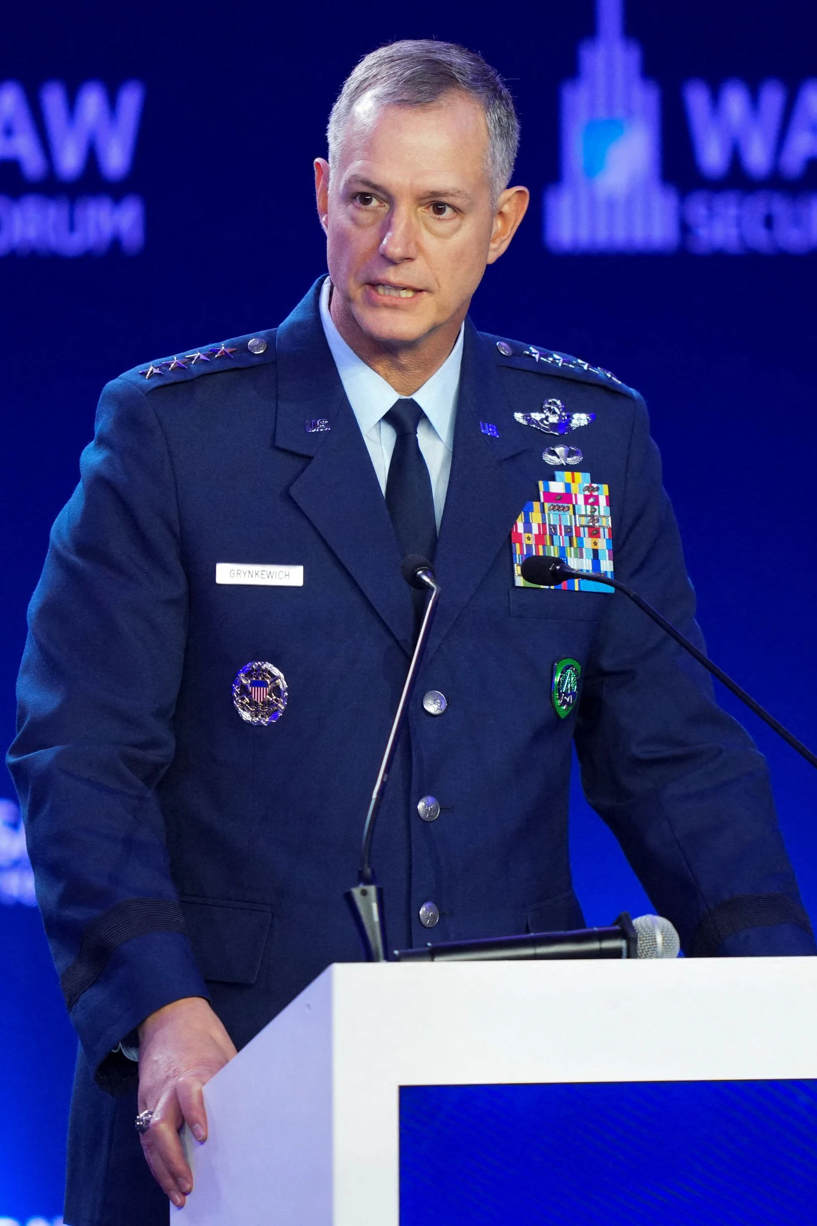 Spricht erstmals explizit über die Strategien des Bündnisses angesichts Moskaus zunehmender Aggression: US-Viersterne-General Alexus Grynkewich, der oberste NATO-Militär in Europa