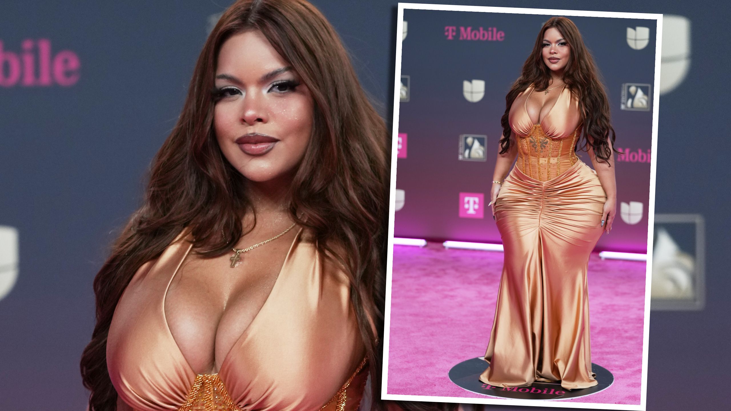 Die 29-jährige Gracie Bon aus Panama hat auf Social Media Millionen Fans mit ihren extrem kurvigen Körperformen. Das Plus-Size-Model bezeichnet ihre Figur als 