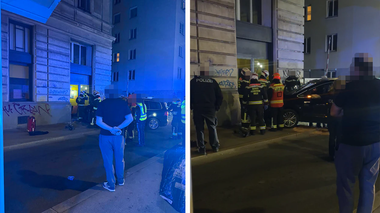 Am Freitag krachte ein Auto in ein Geschäft in der Heiligenstädter Straße.
