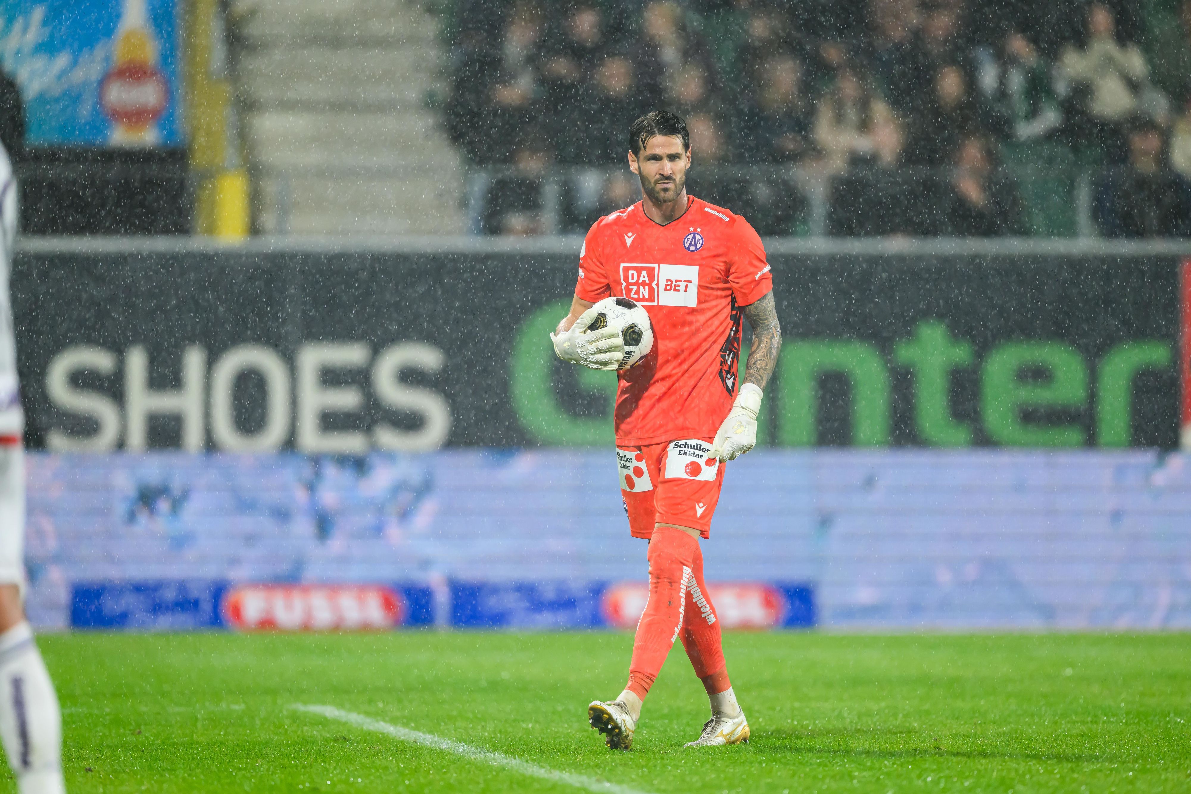 Samuel Sahin-Radilinger fehlte nach der Niederlage gegen Ried die Worte. 