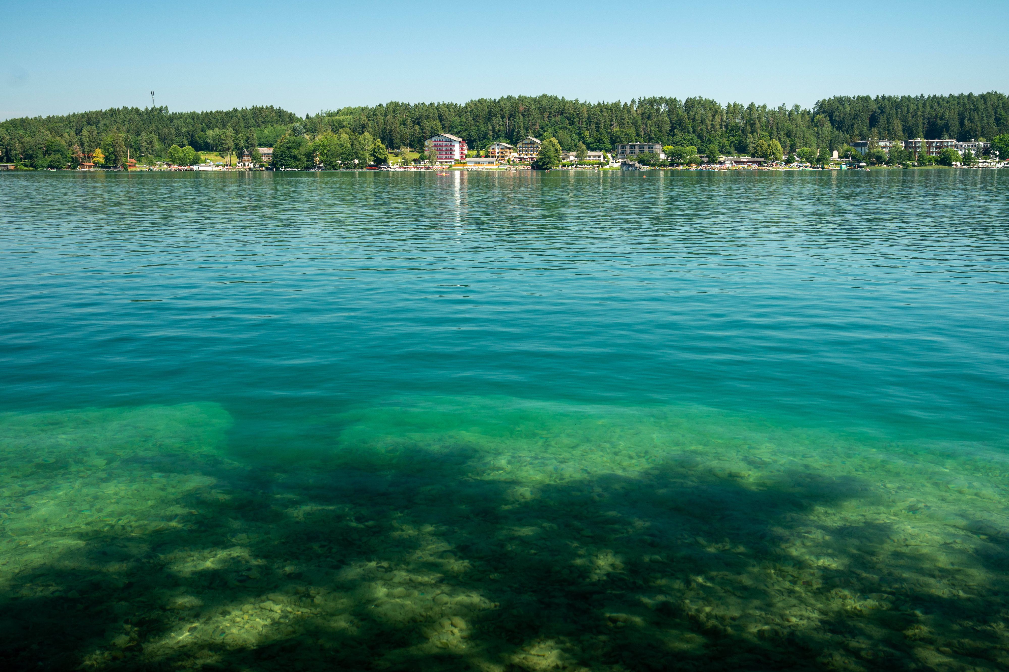 Der Klopeiner See ist ein beliebtes Ausflugsziel.