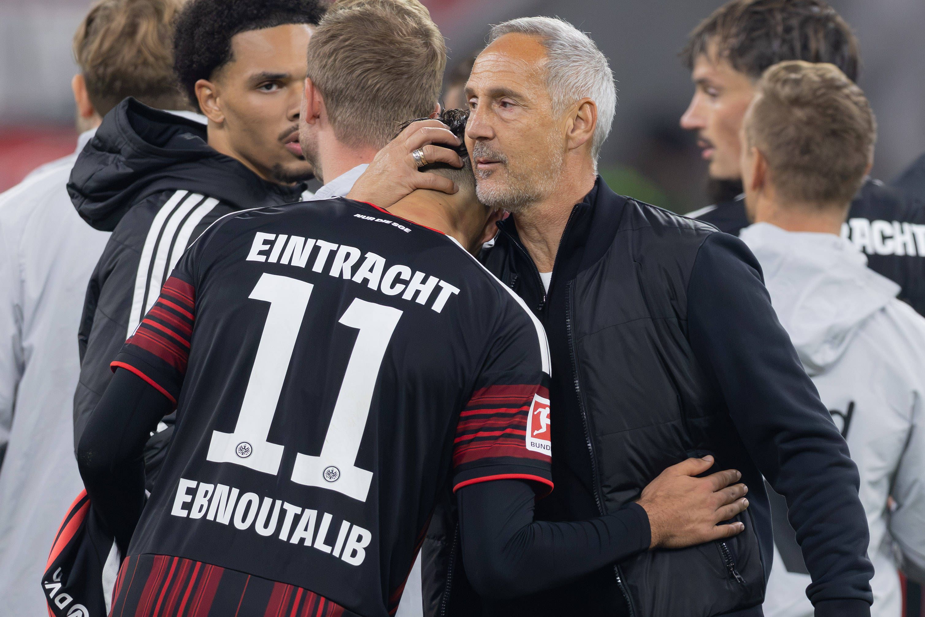 Adi Hütter nach dem 1:0-Sieg gegen Köln