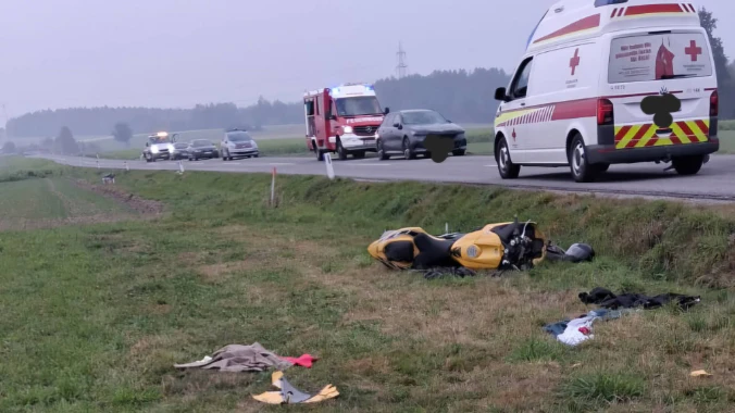 Notarzt und Rettung konnten nichts mehr für den Biker tun.