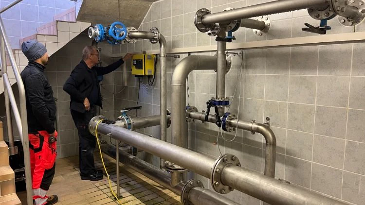 Seit 7. Oktober ist eine UV-Anlage im Wasserbassin der Gemeinde Schöder in Betrieb.