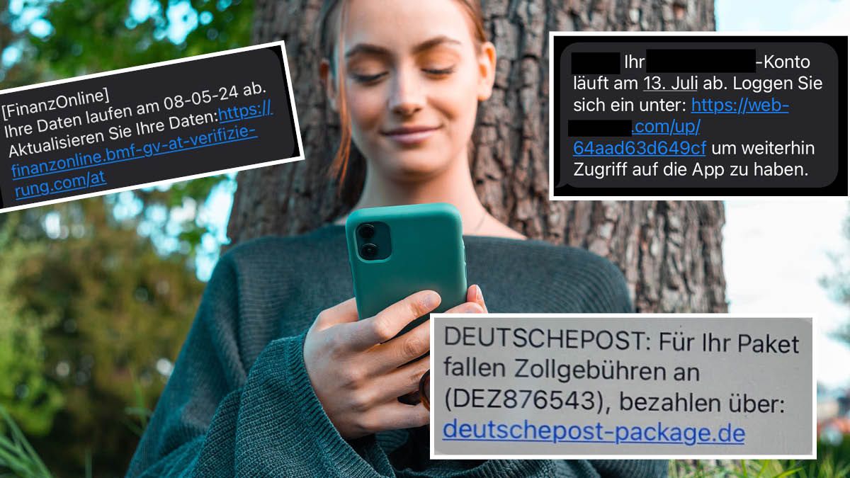Immer mehr Betrugsversuche per SMS (Symbolfoto).