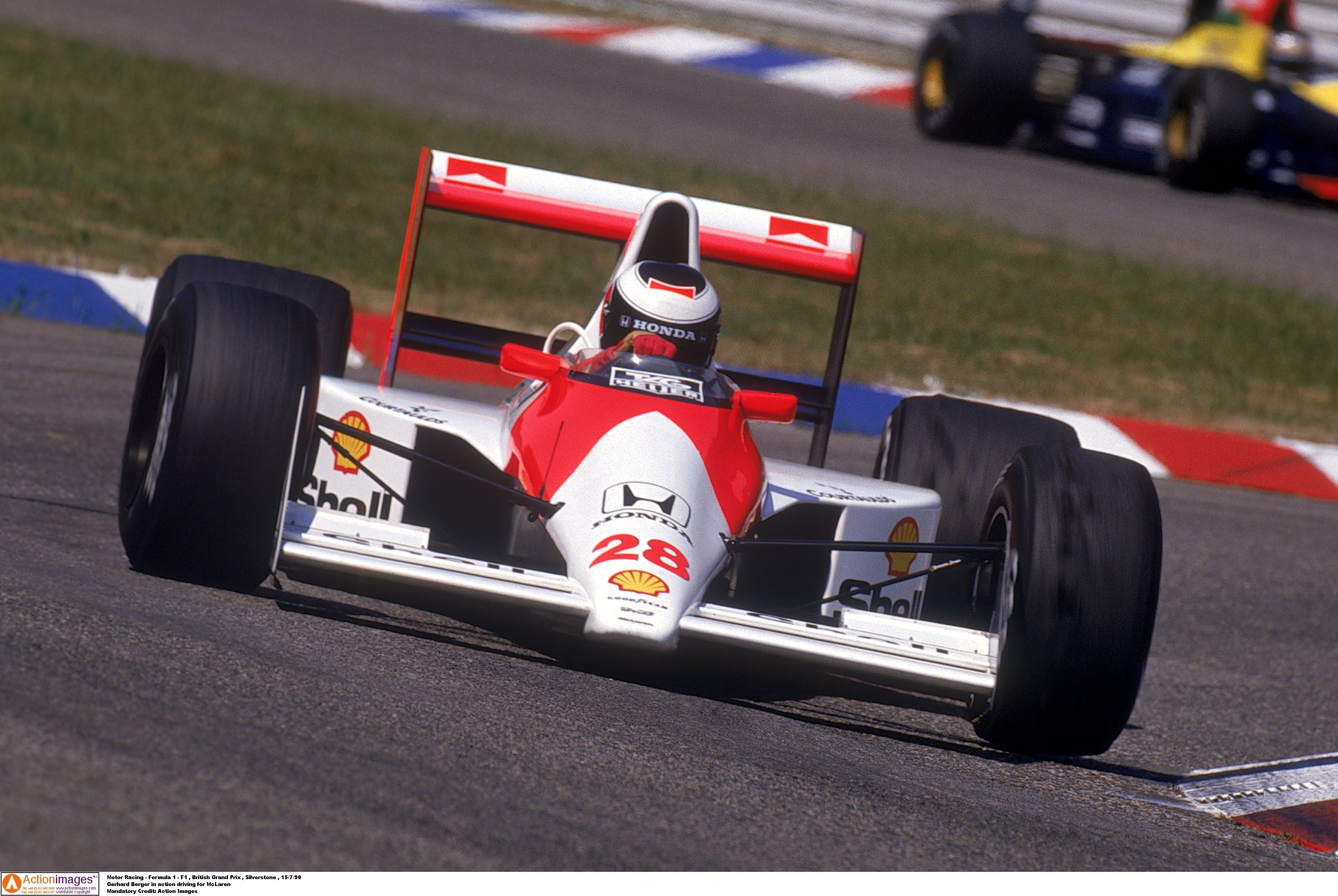 Gerhard Berger 1990 im McLaren