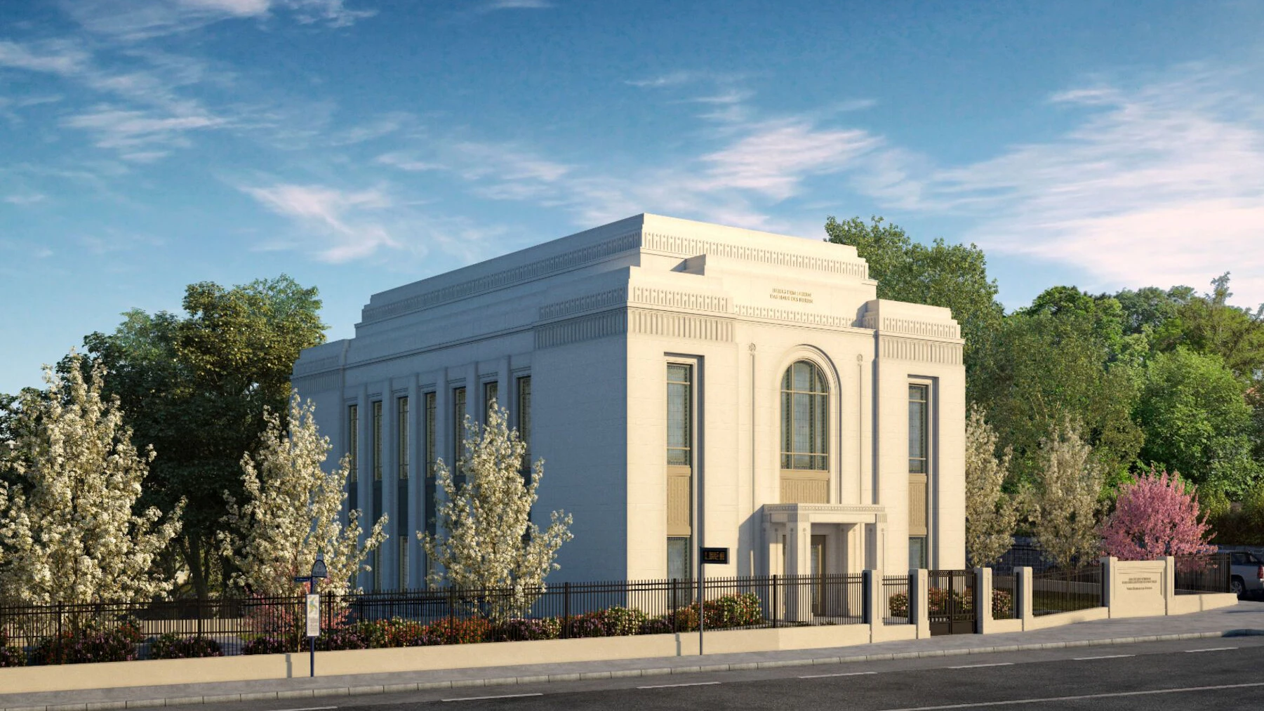 Mormonen bauen Tempel in Wien-Döbling