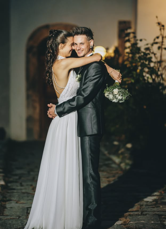 Manuel Fettner und Lisa Eder haben geheiratet.