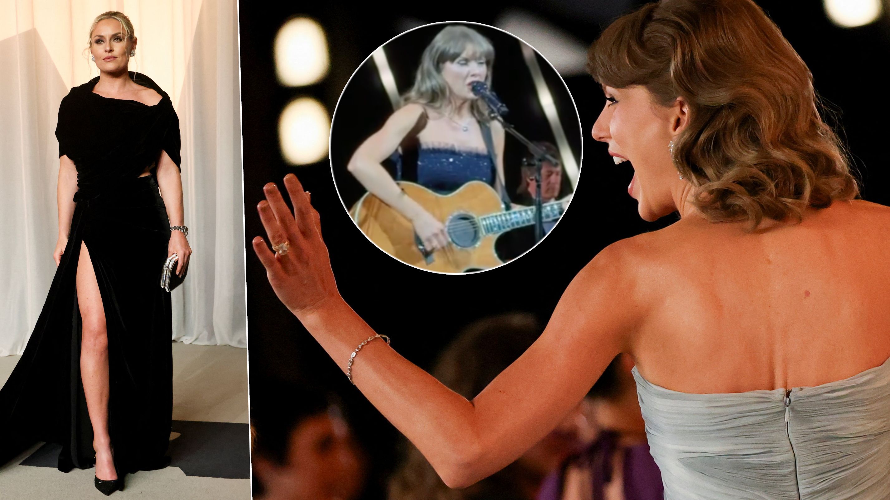 Lindsey Vonn lauschte bei der Hollywood-Gala dem Auftritt von Taylor Swift