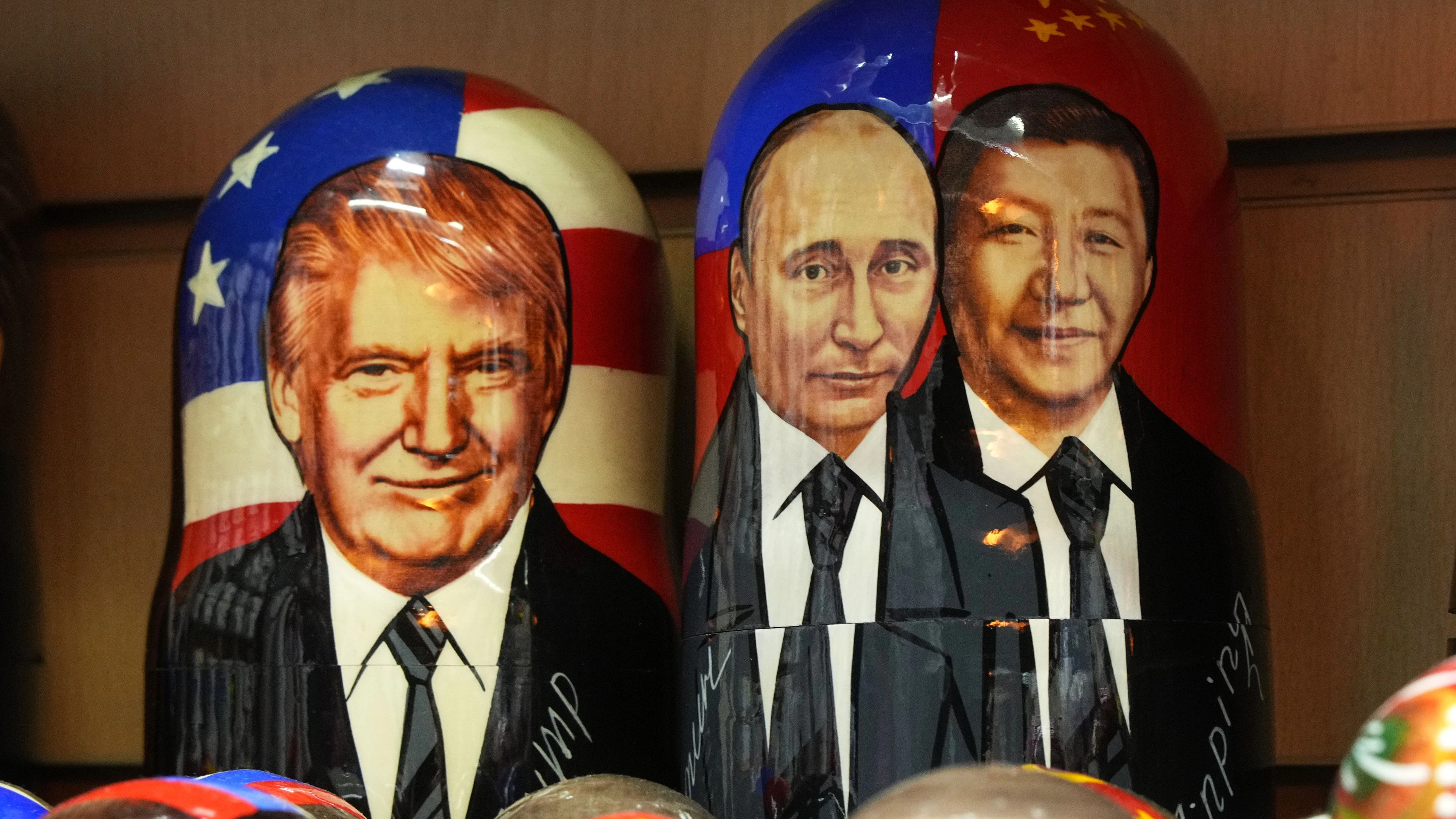 Geht es nach Moskau, könnte es bald zu einem Ukraine-Gipfel mt den Präsidenten Donald Trump,  Wladimir Putin und Xi Jiping kommen. 