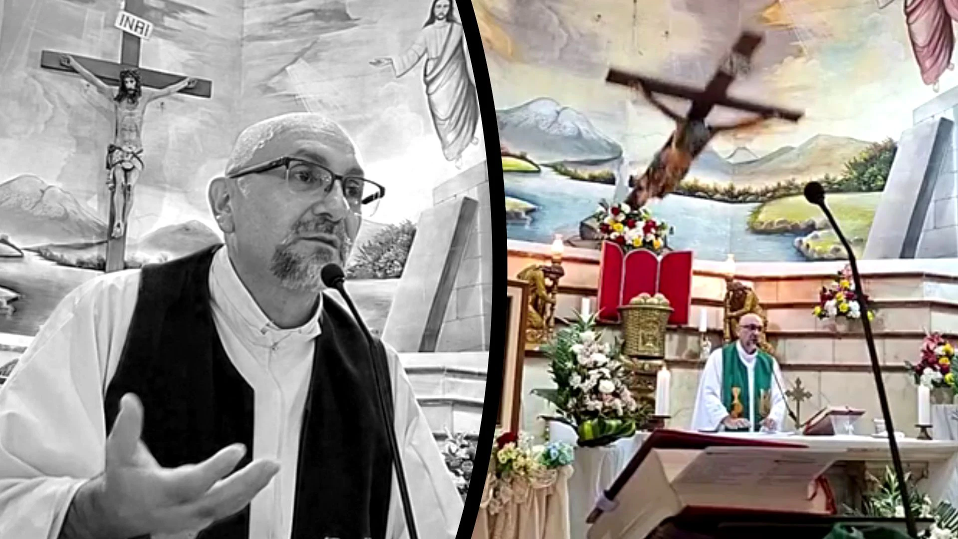Dieses Kruzifix in der Kirche Nuestra Señora del Perpetuo Socorro (Guayaquil) wurde Pater Patricio Alfredo Sánchez Molinari zum Verhängnis.