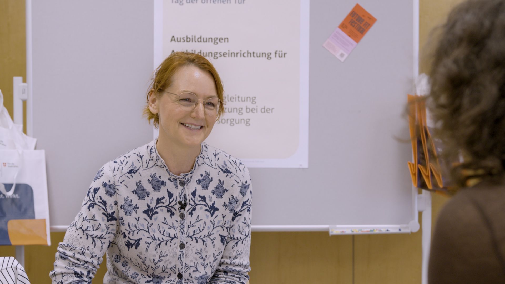 Heimhelferin Karin schätzt an ihrer Arbeit ganz besonders die Dankbarkeit, die ihr entgegengebracht wird.