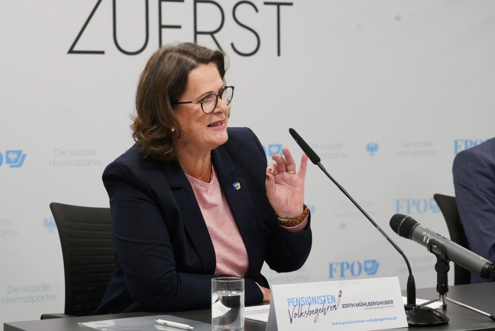  FPÖ Niederösterreich Seniorensprecherin LAbg. Edith Mühlberghuber