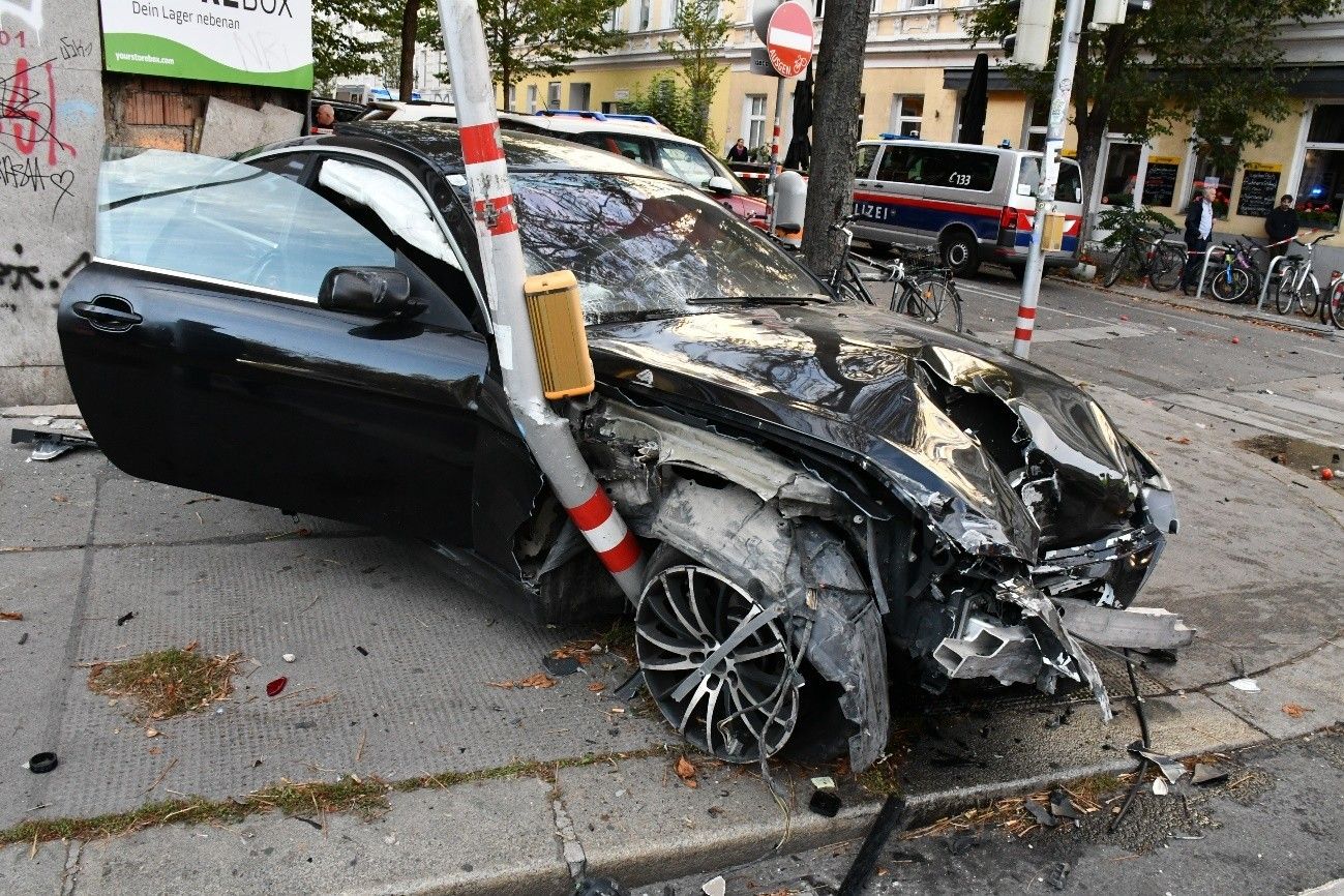 Der Unfall sorgte für mehrere Verletzte in Wien.