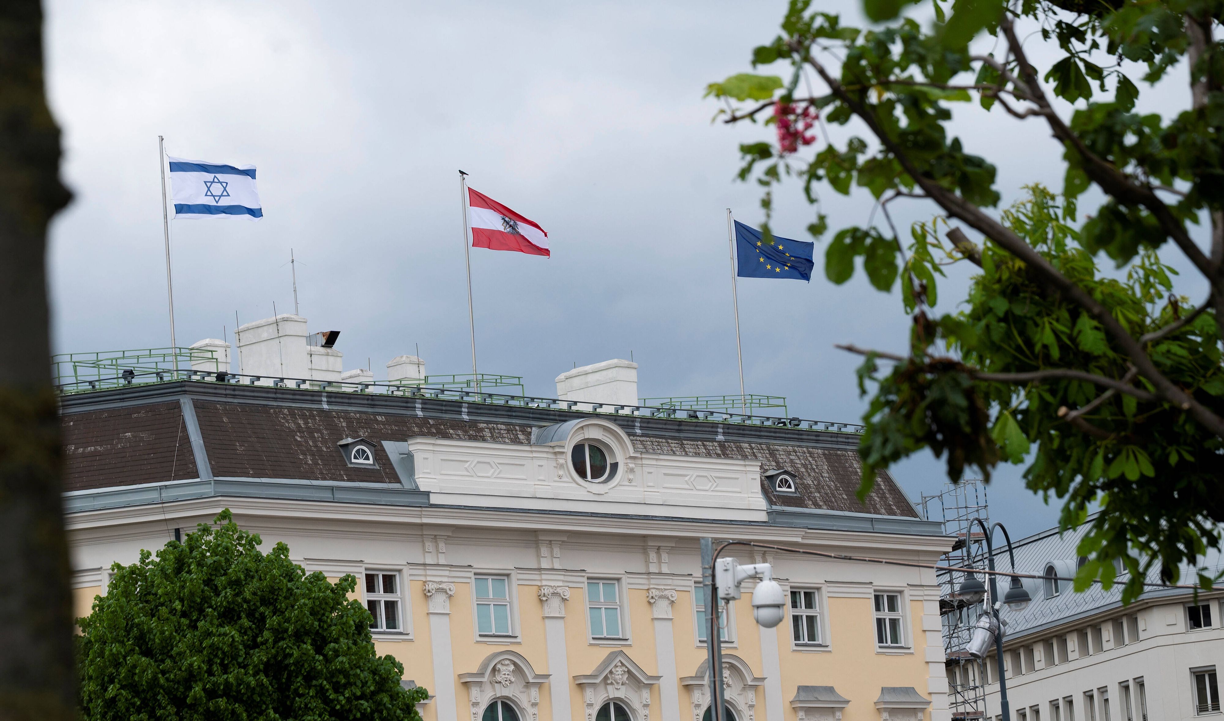 Die Israelis wurden in Wien beschimpft.