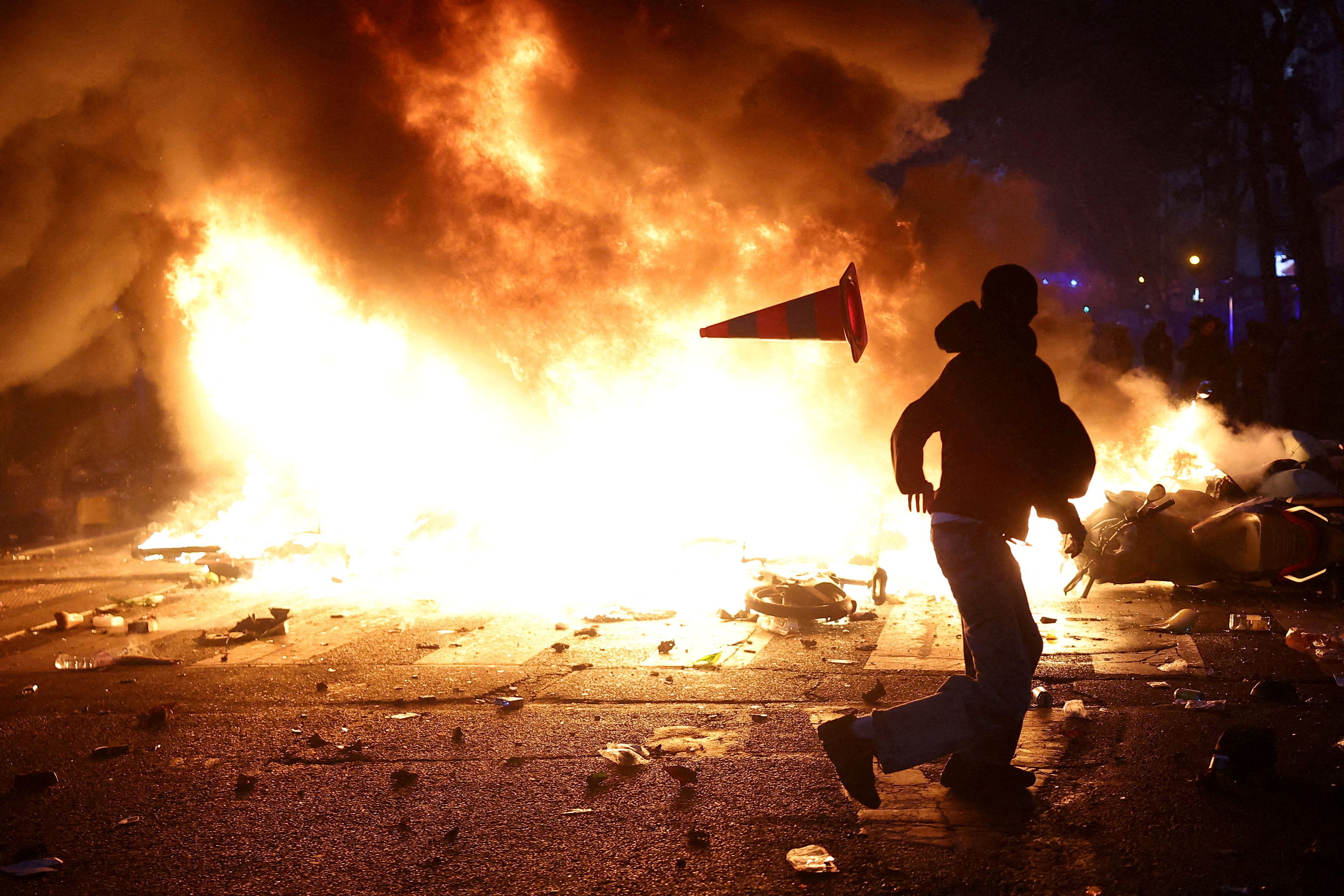 Die Proteste haben in Frankreich für Chaos gesorgt.