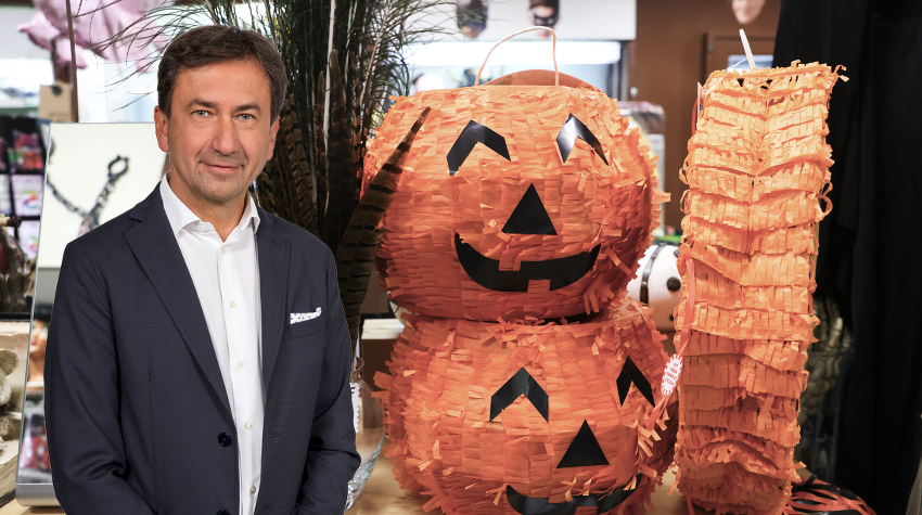 Franz Kirnbauer (Obmann der Sparte Handel in der Wirtschaftskammer NÖ) über Halloween