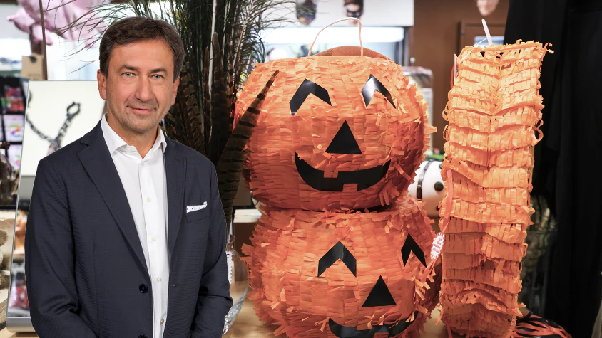 Franz Kirnbauer (Obmann der Sparte Handel in der Wirtschaftskammer NÖ) über Halloween