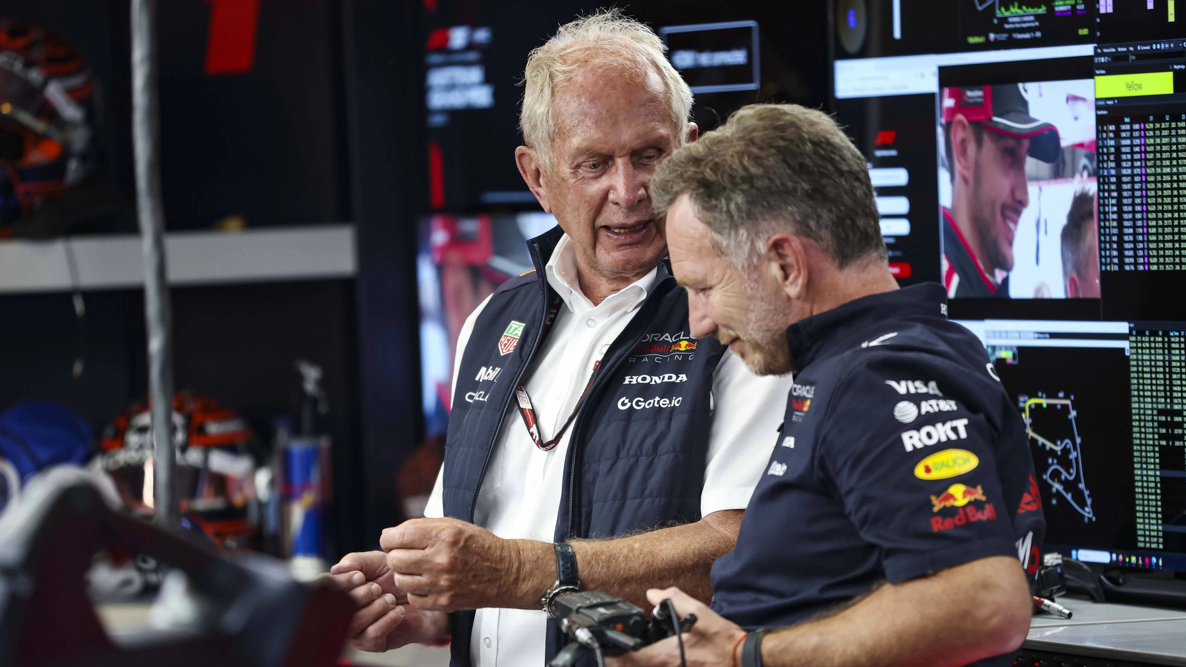 Einst arbeiteten sie Seite an Seite: Christian Horner und Helmut Marko. 