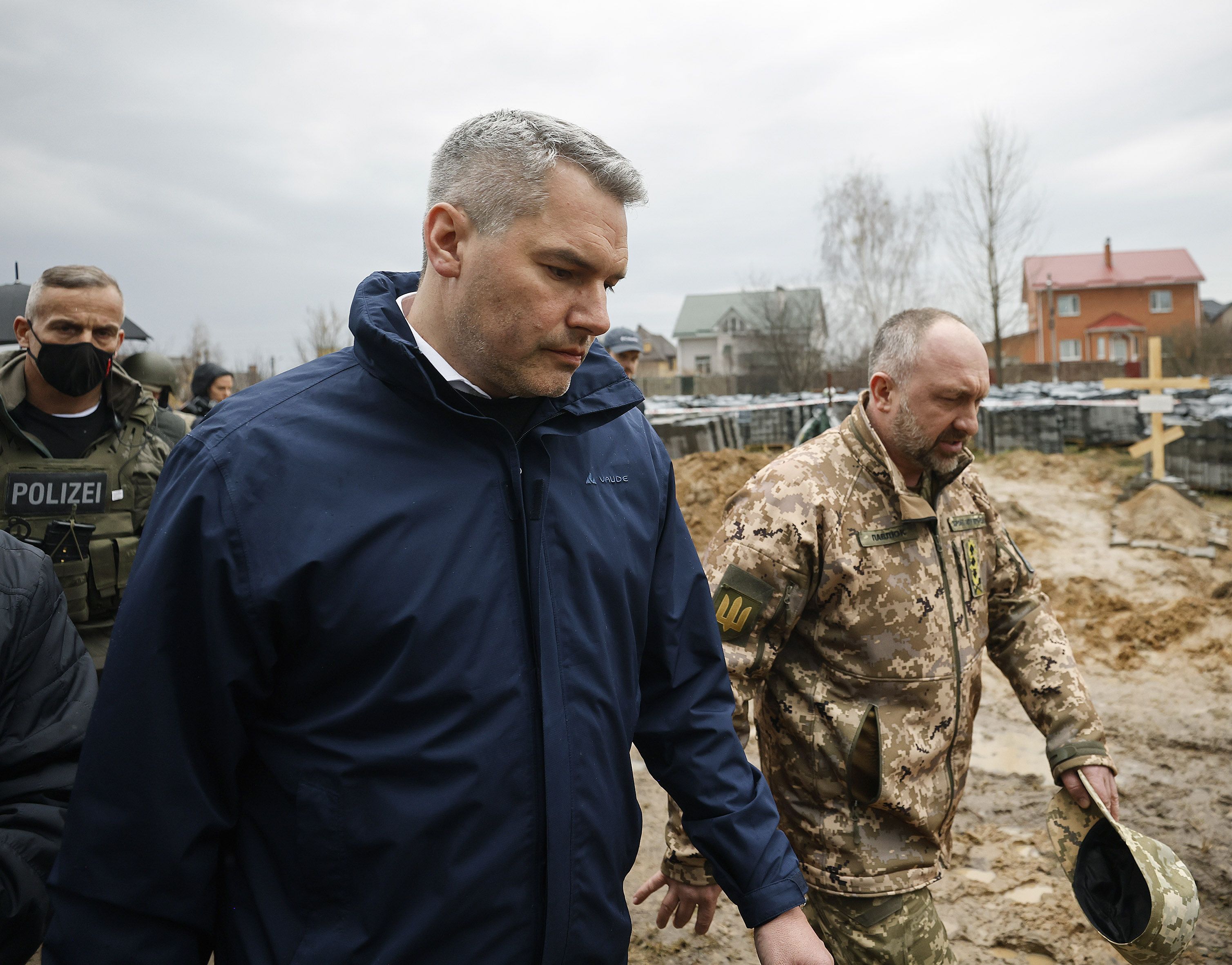 Es war nicht die erste Reise von Nehammer in die Ukraine. (Archivbild)