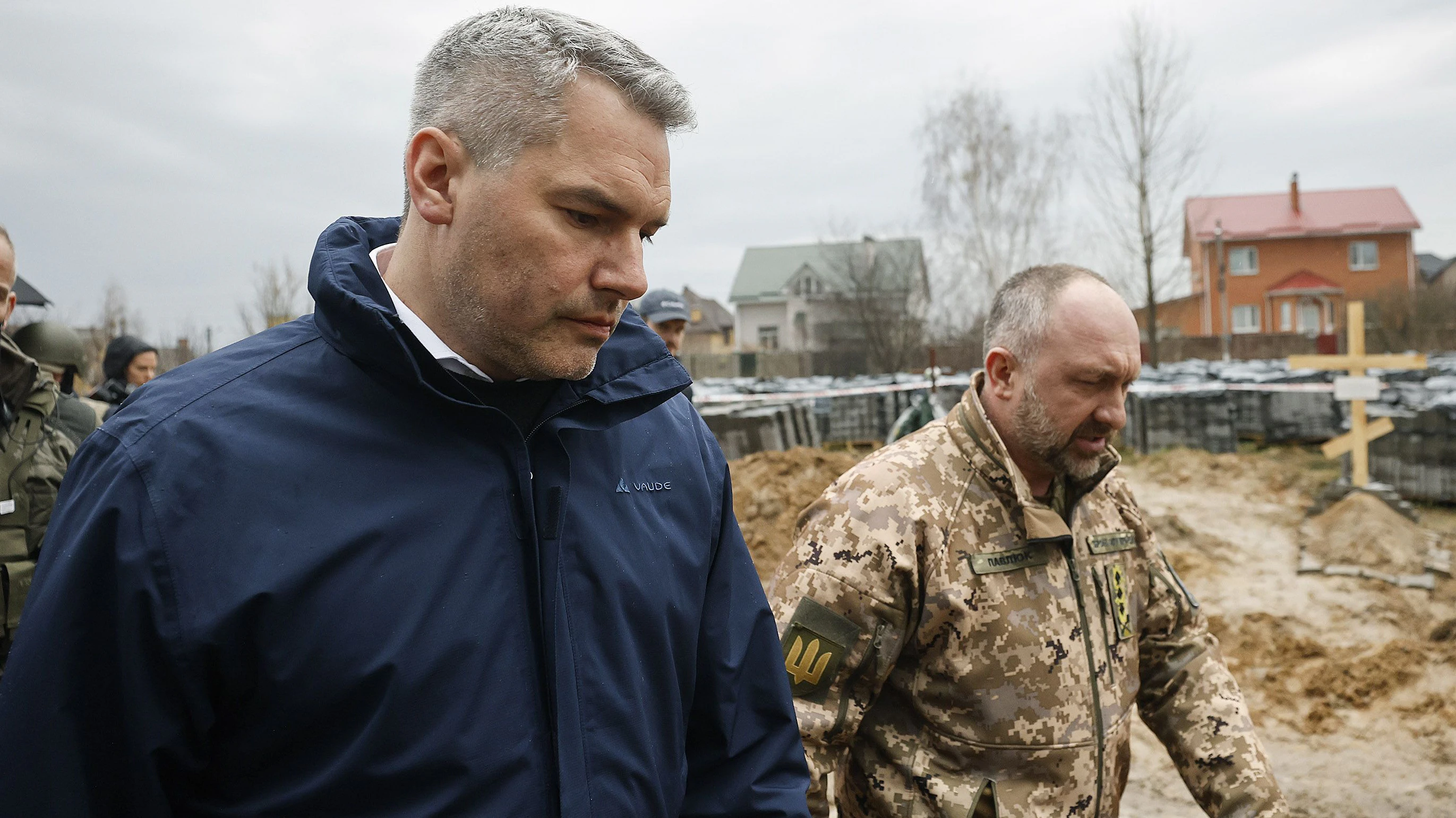 Es war nicht die erste Reise von Nehammer in die Ukraine. (Archivbild)