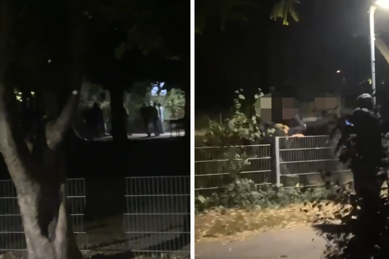 Am Samstag eskalierte eine Auseinandersetzung – die Polizei rückte an.