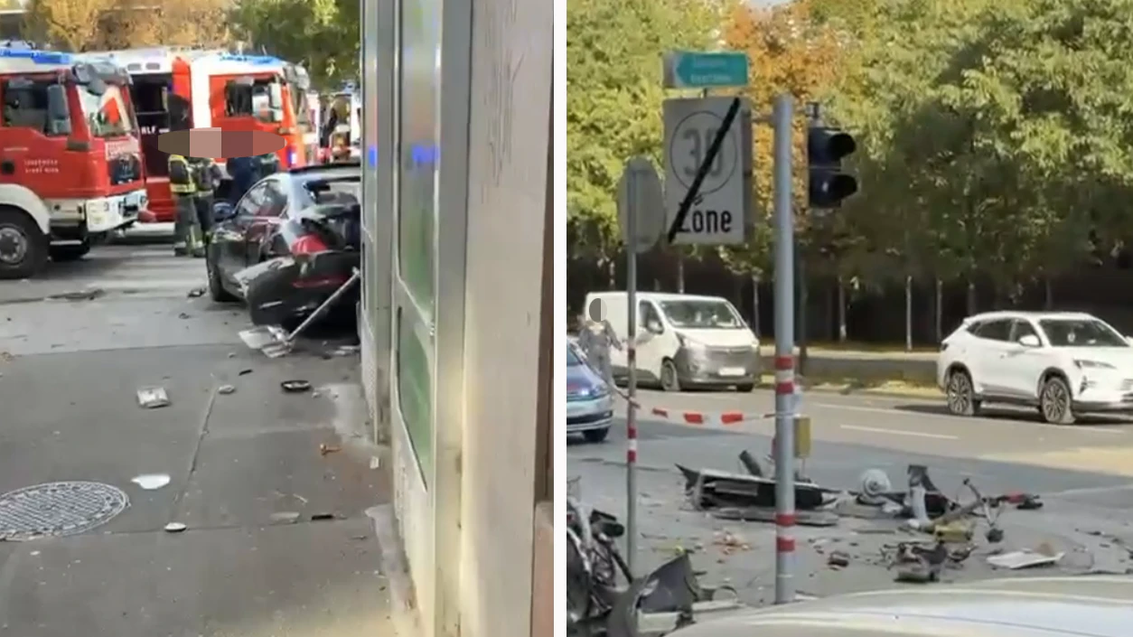 Bei dem Unfall wurden mehrere Personen verletzt.