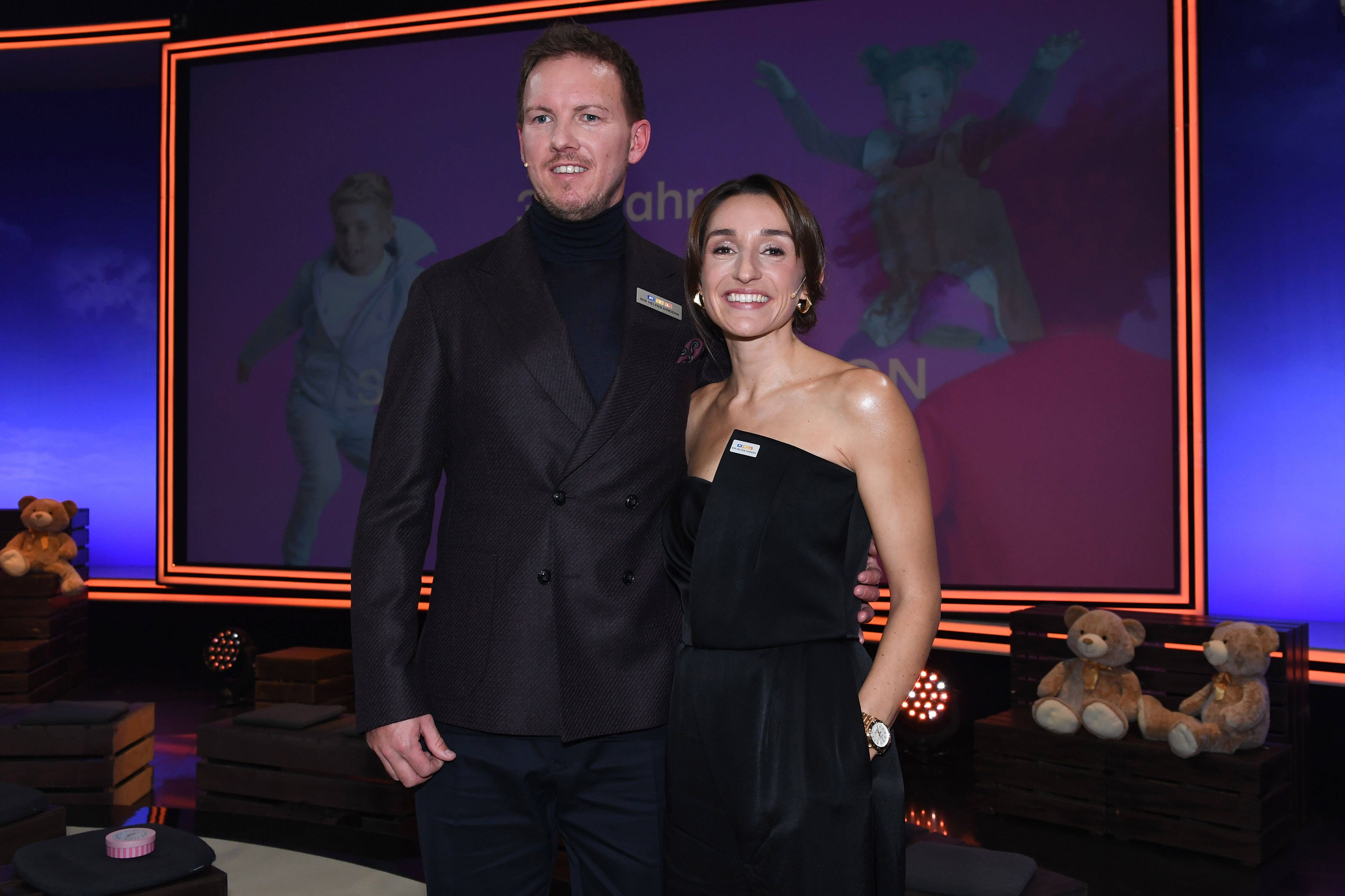 Julian Nagelsmann mit seiner Lena.