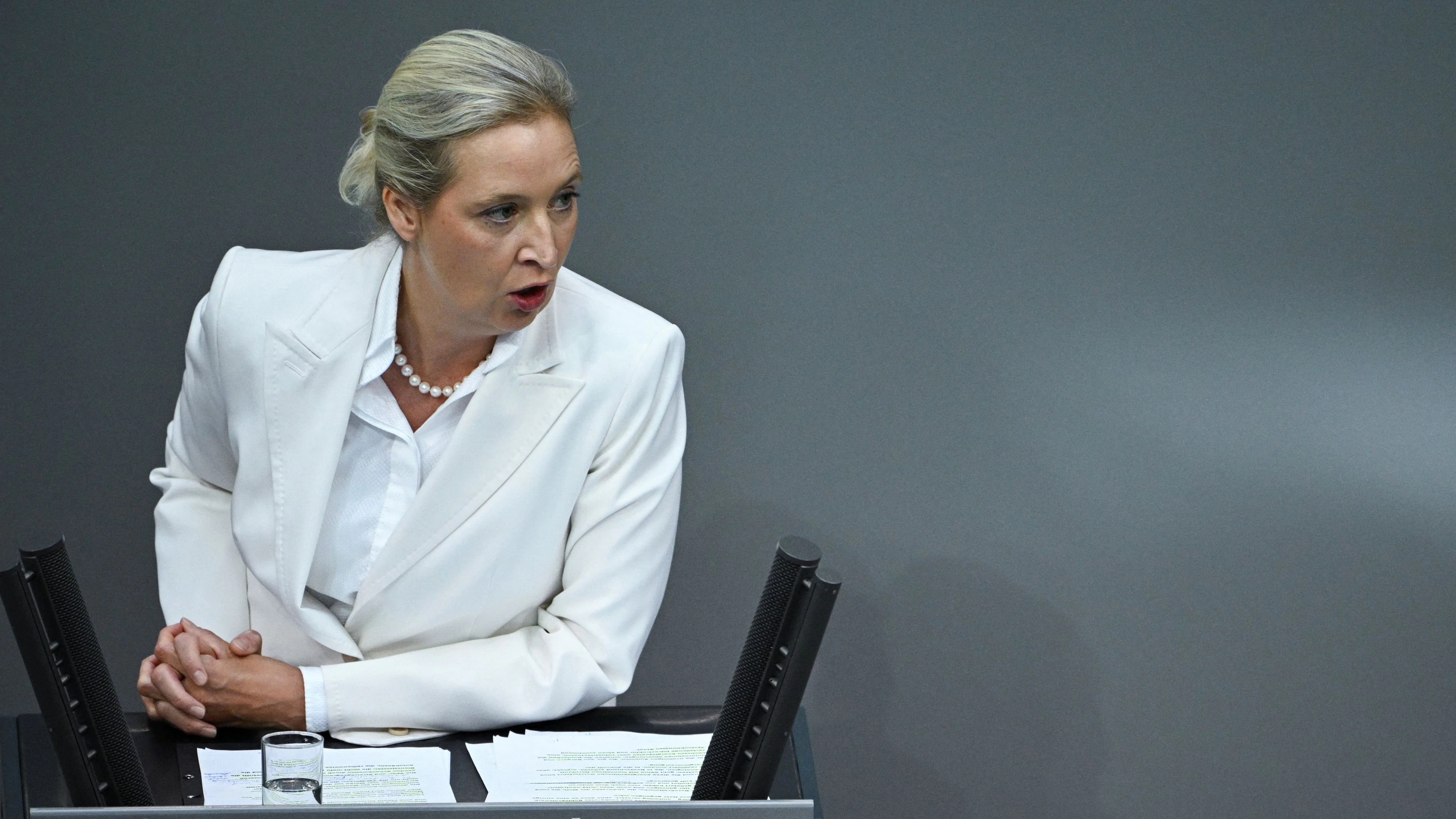 Alice Weidel - hier bei einer Rede im Deutschen Bundestag (Archivfoto)