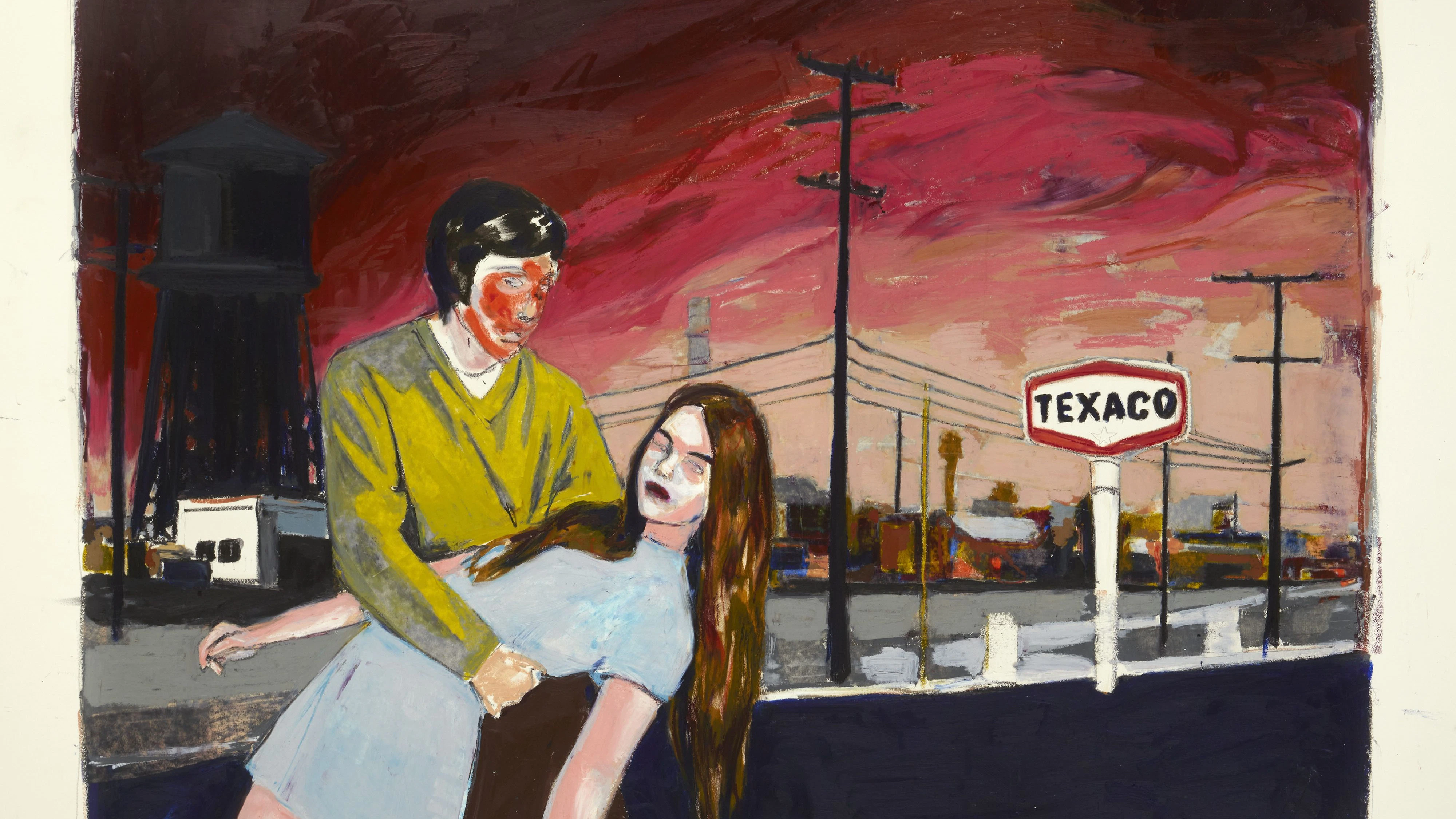 Das Bild "Sunset" wird eines der ausgestellten Werke von Mercedes Helnwein sein.