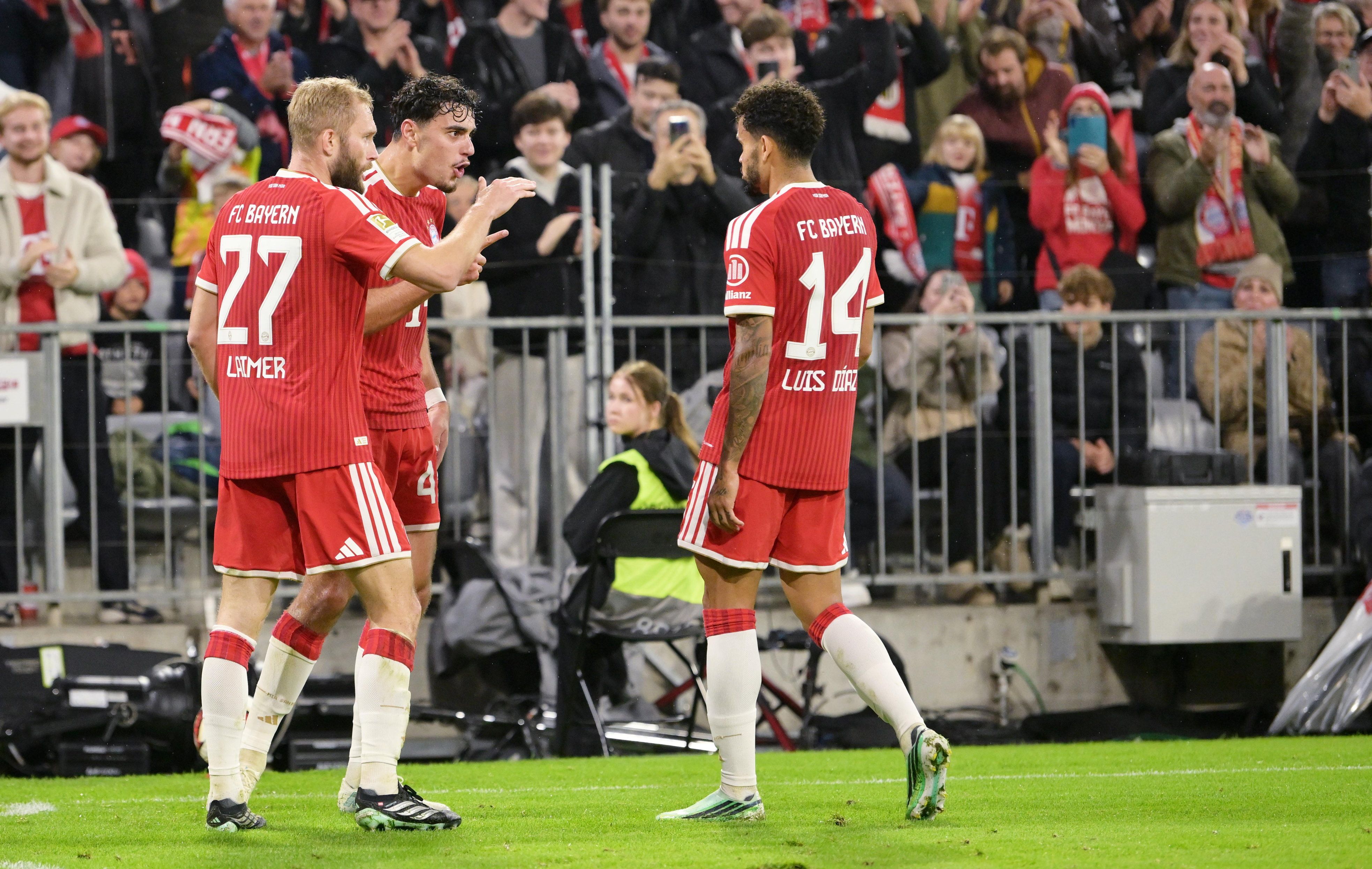 Jubeln die Bayern gegen Arsenal?