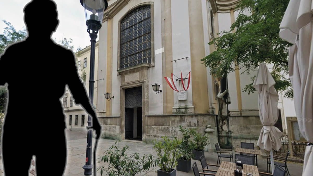 Hier vor der Pfarrkirche St. Leopold nahe des Augartens setzte der Taxifahrer die Frau ab.