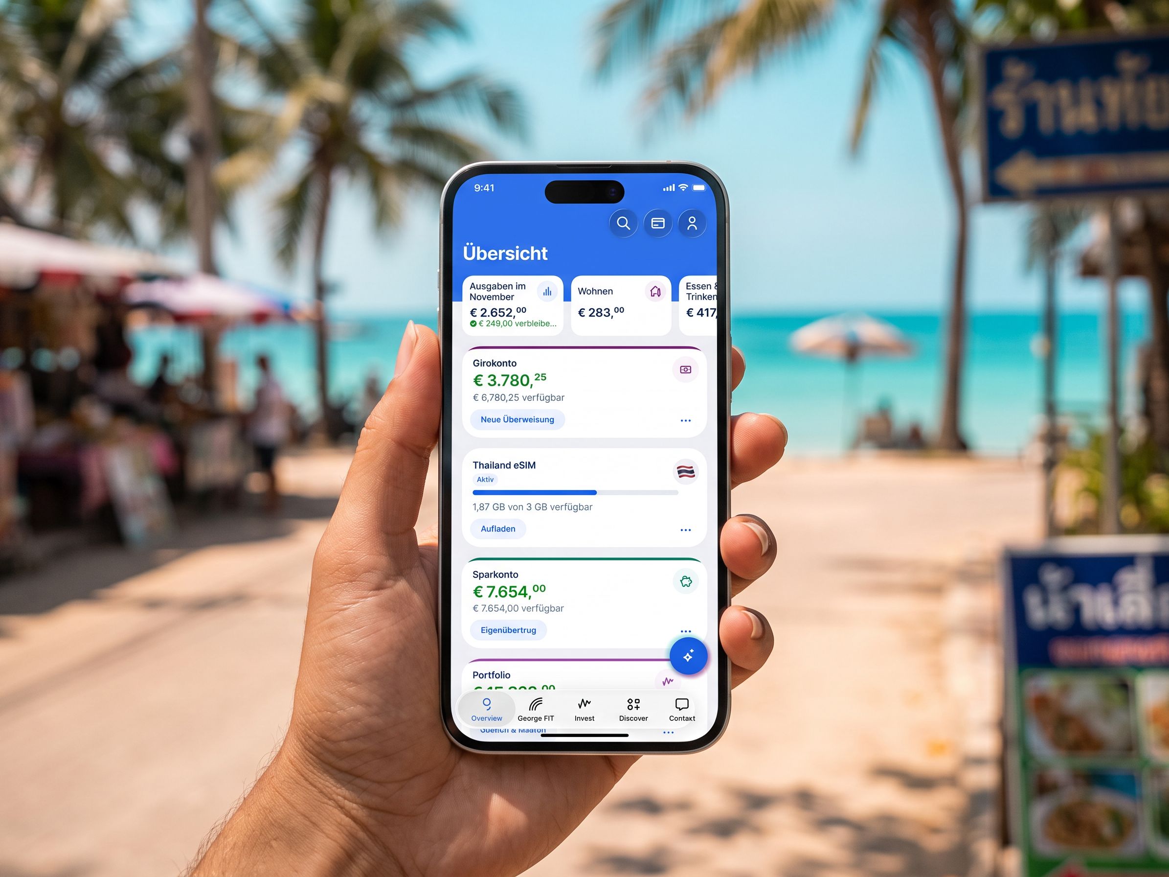 Erste Bank und Sparkassen führen einen neuen Service für die 2,6 Millionen Nutzer der George-App ein.