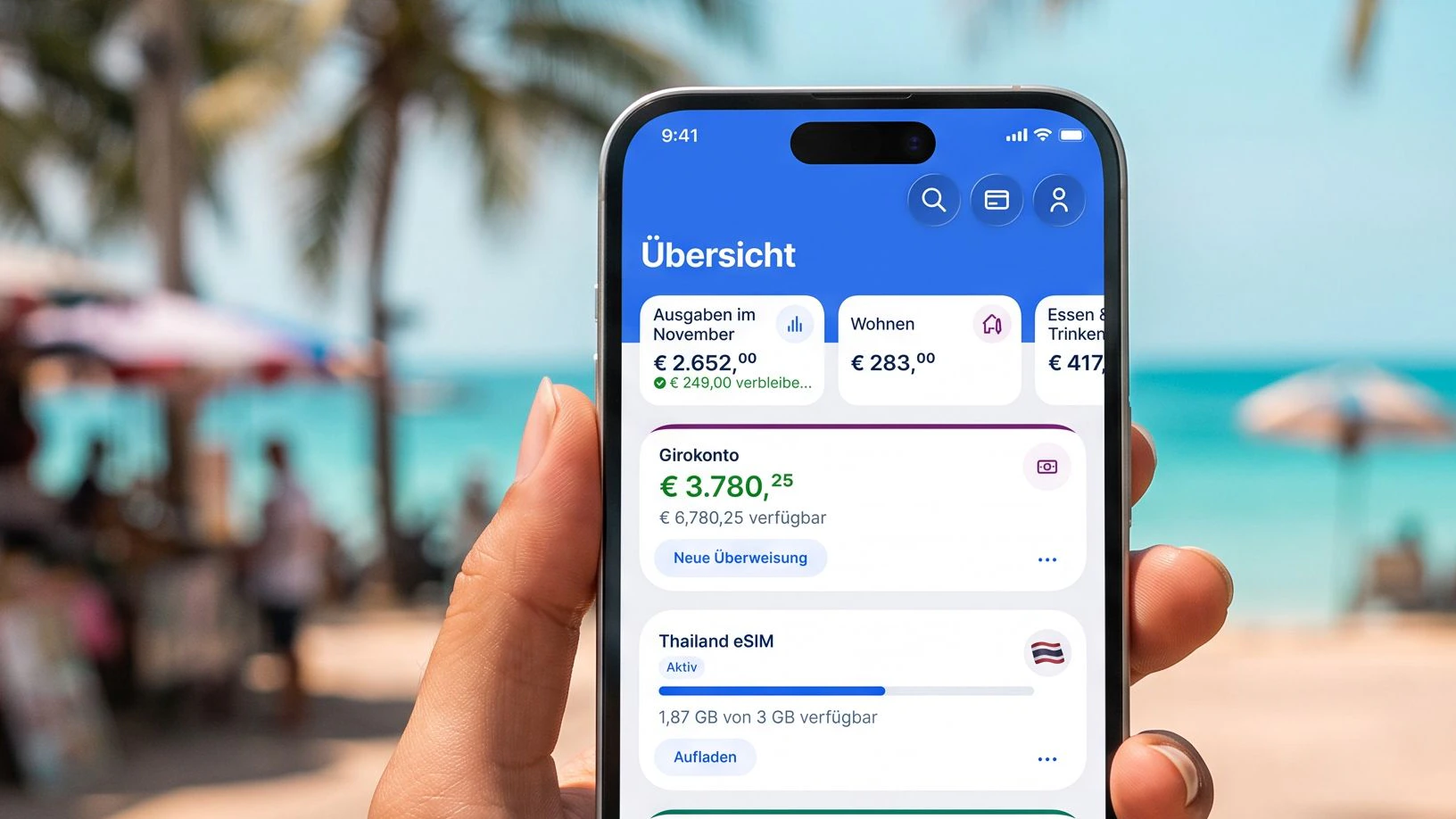 Erste Bank und Sparkassen führen einen neuen Service für Reisende ein.