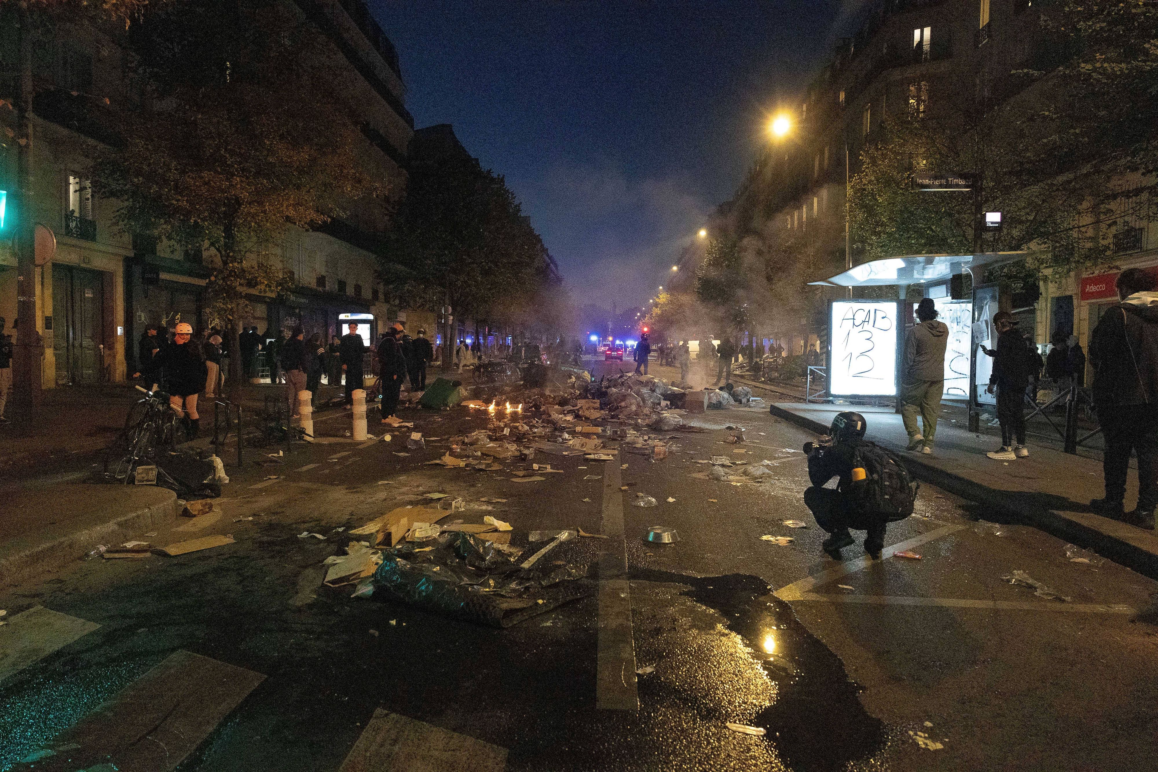 Ausschreitungen setzten Frankreich in Aufruhr.
