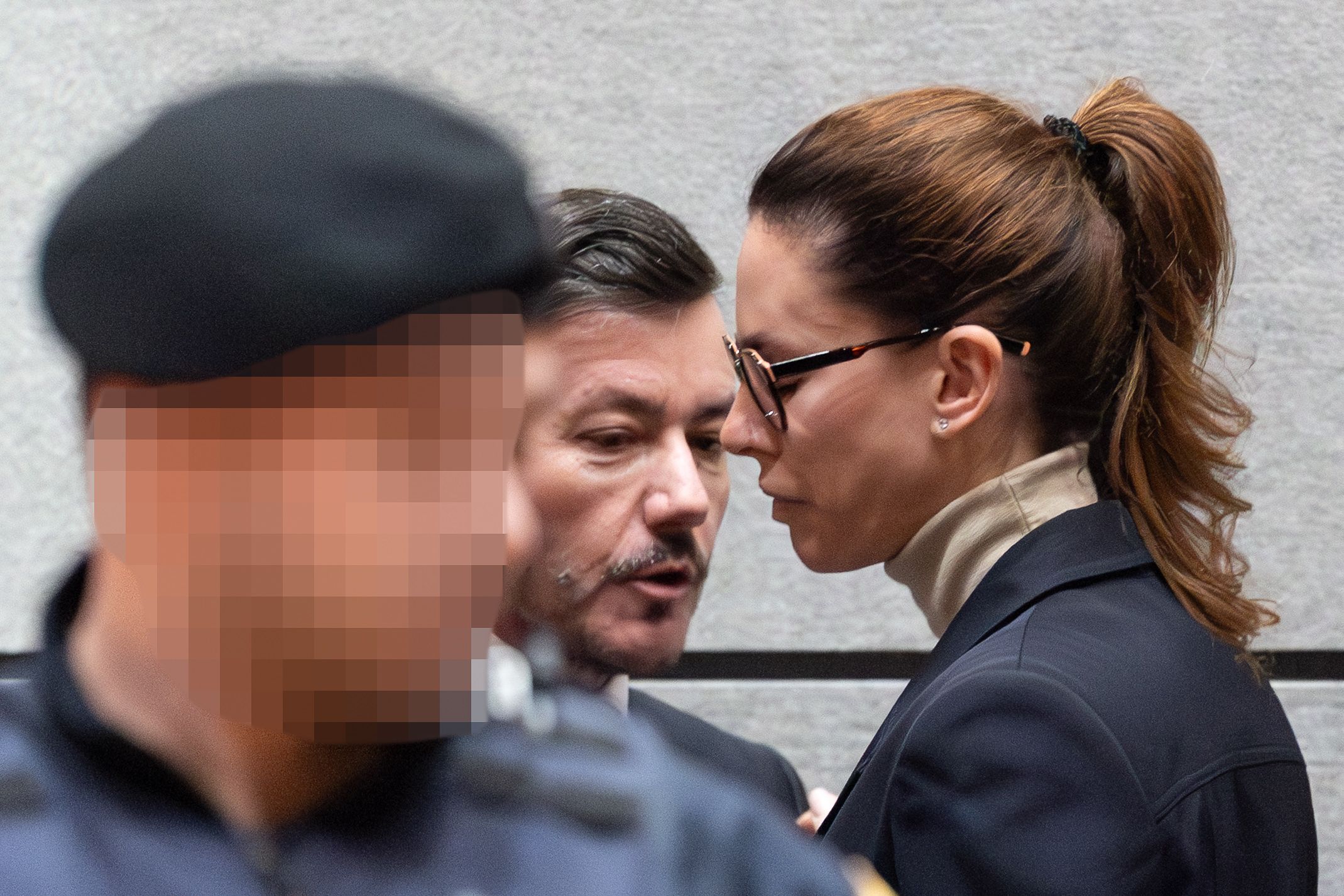 Pleite-Milliardär René Benko und seine Ehefrau Nathalie – das Bild wurde am 10. Dezember 2025 aufgenommen.