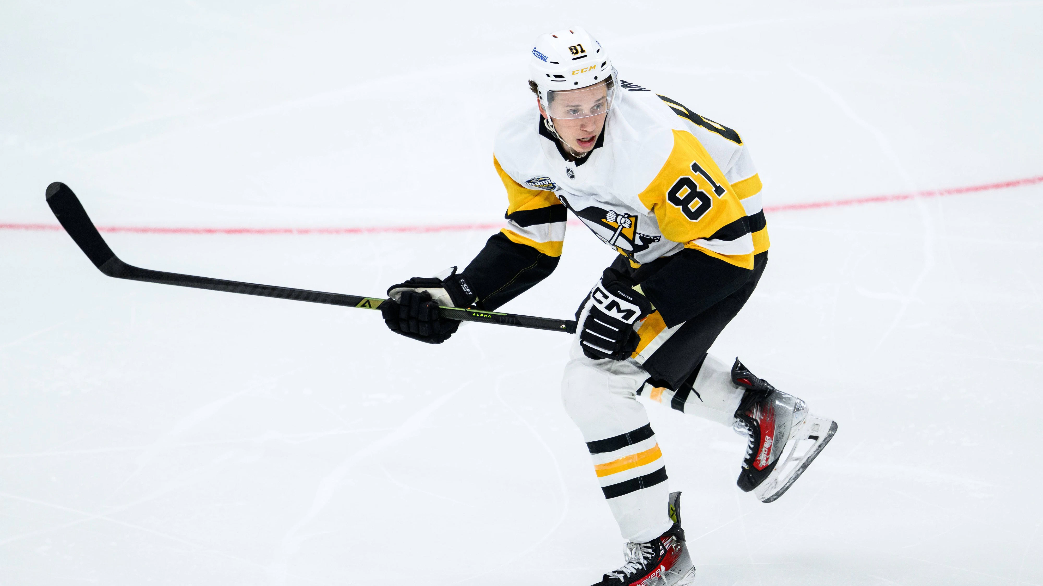 251114 Ben Kindel of Pittsburgh Penguins during the NHL, Eishockey Herren, USA Global Series game between Pittsburgh Penguins and Nashville Predators on November 14, 2025 in Stockholm. Photo: Jesper Zerman / BILDBYRAN / kod JZ / JZ0641 / SWEDEN AND NORWAY ONLY - NO SYNDICATION ishockey Ice hockey, Eishockey nhl national hockey league pittsburgh penguins nashville predators *** 251114 Ben Kindel of Pittsburgh Penguins during the NHL Global Series game between Pittsburgh Penguins and Nashville Predators on November 14, 2025 in Stockholm Photo Jesper Zerman BILDBYRAN kod JZ JZ0641 SWEDEN AND NORWAY ONLY NO SYNDICATION ishockey ice hockey nhl national hockey league pittsburgh penguins nashville predators PUBLICATIONxNOTxINxSWExNORxFINxDEN Copyright: JESPERxZERMAN BB251114JZ130