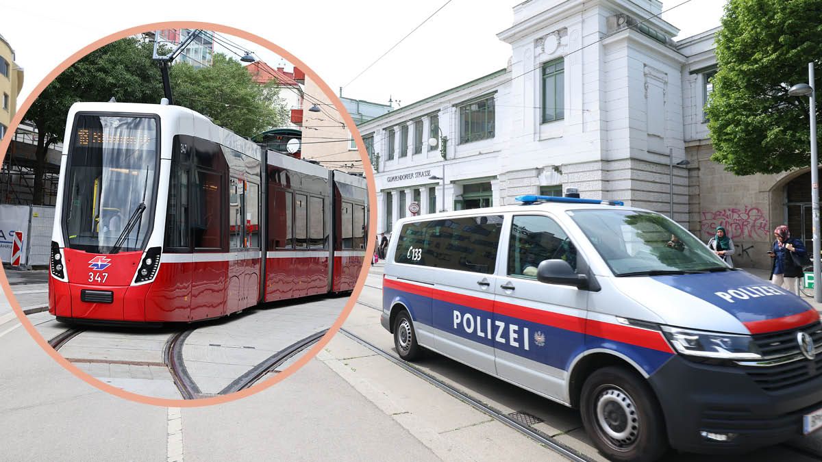 Süchtige vom Hotspot Gumpendorfer Straße stürmen Dealer in der Straßenbahn.