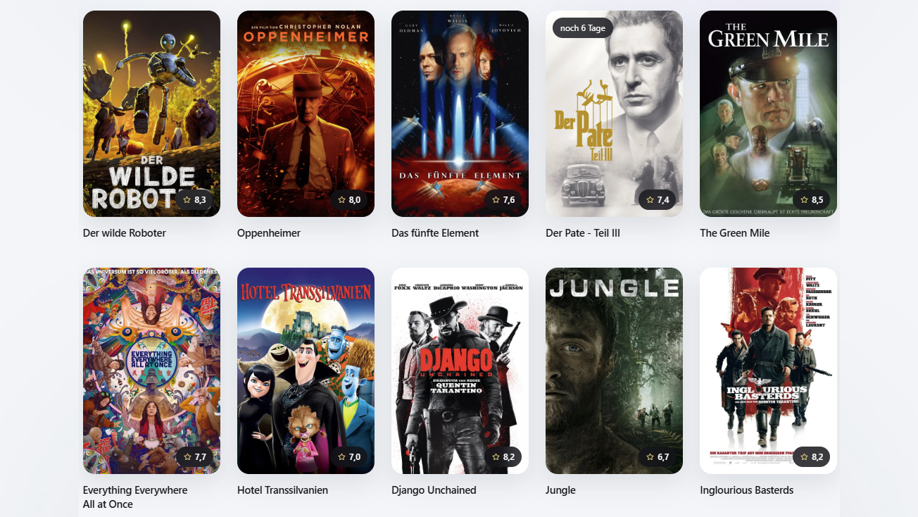 Statt mehrere Mediatheken zu durchsuchen, bündelt KinoGrid kostenlose Filme und Serien auf einer Plattform.
