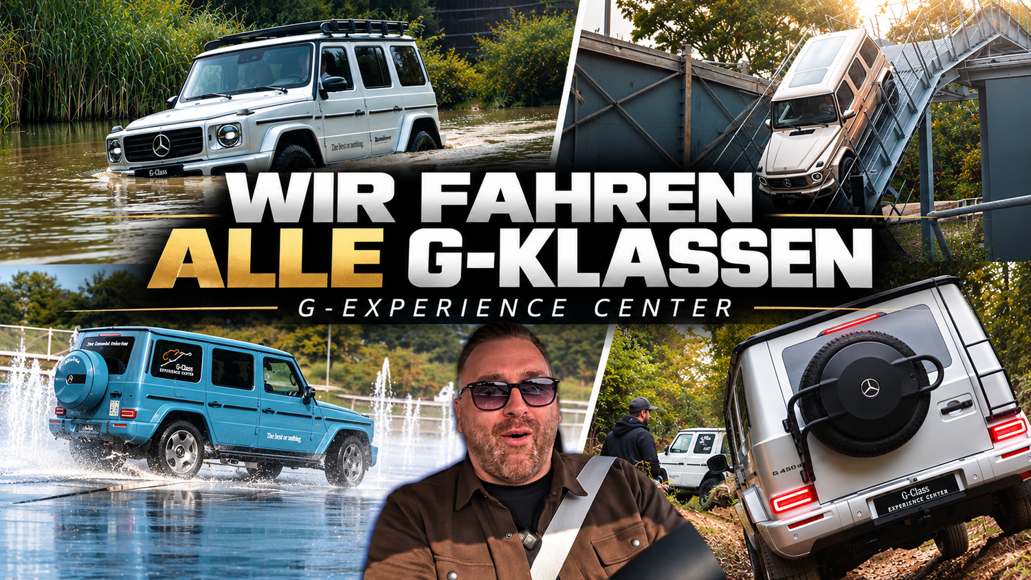 Motor-Ressortleiter Maxim Zdziarski testet alle G-Klassen.