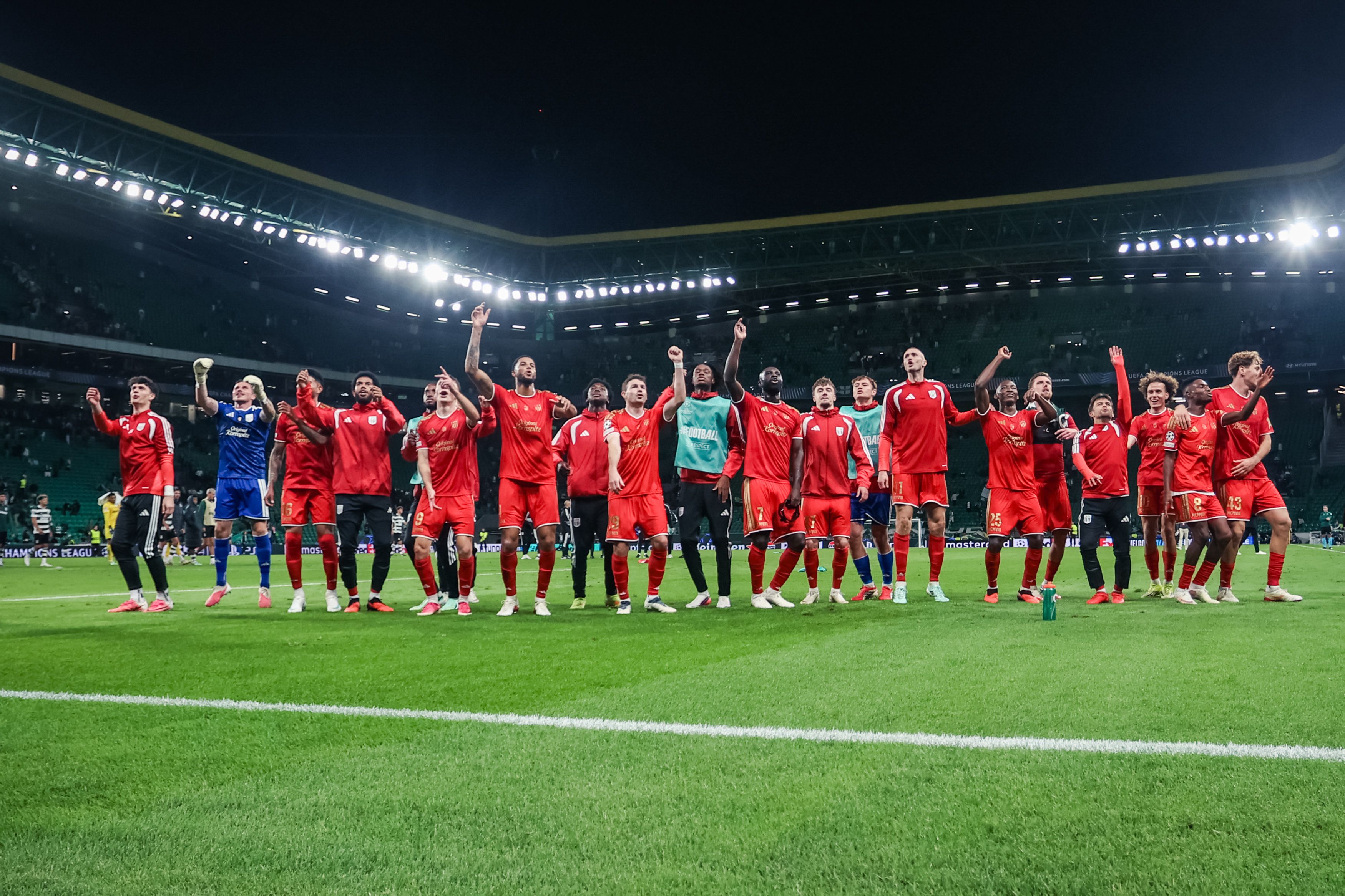 Der LASK hat den ersten Champions-League-Sieg in der Geschichte geholt. 