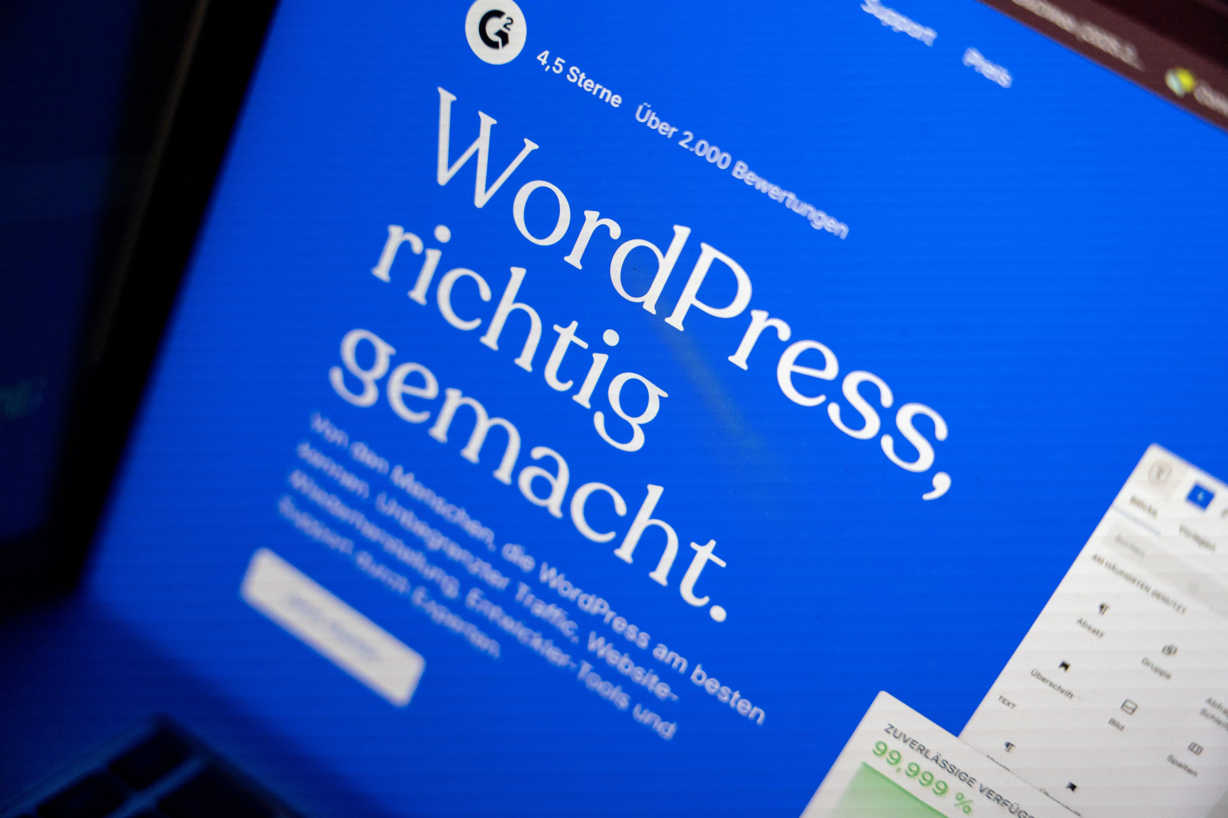 Geschätzte 400 bis 500 Millionen Webseiten laufen mit WordPress und sind von der Sicherheitslücke betroffen