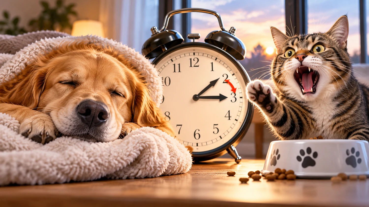 Während Hunde maximal einen Tag brauchen, um die Zeitumstellung zu akzeptieren, sind Katzen mit der zusätzlichen Stunde überfordert. 